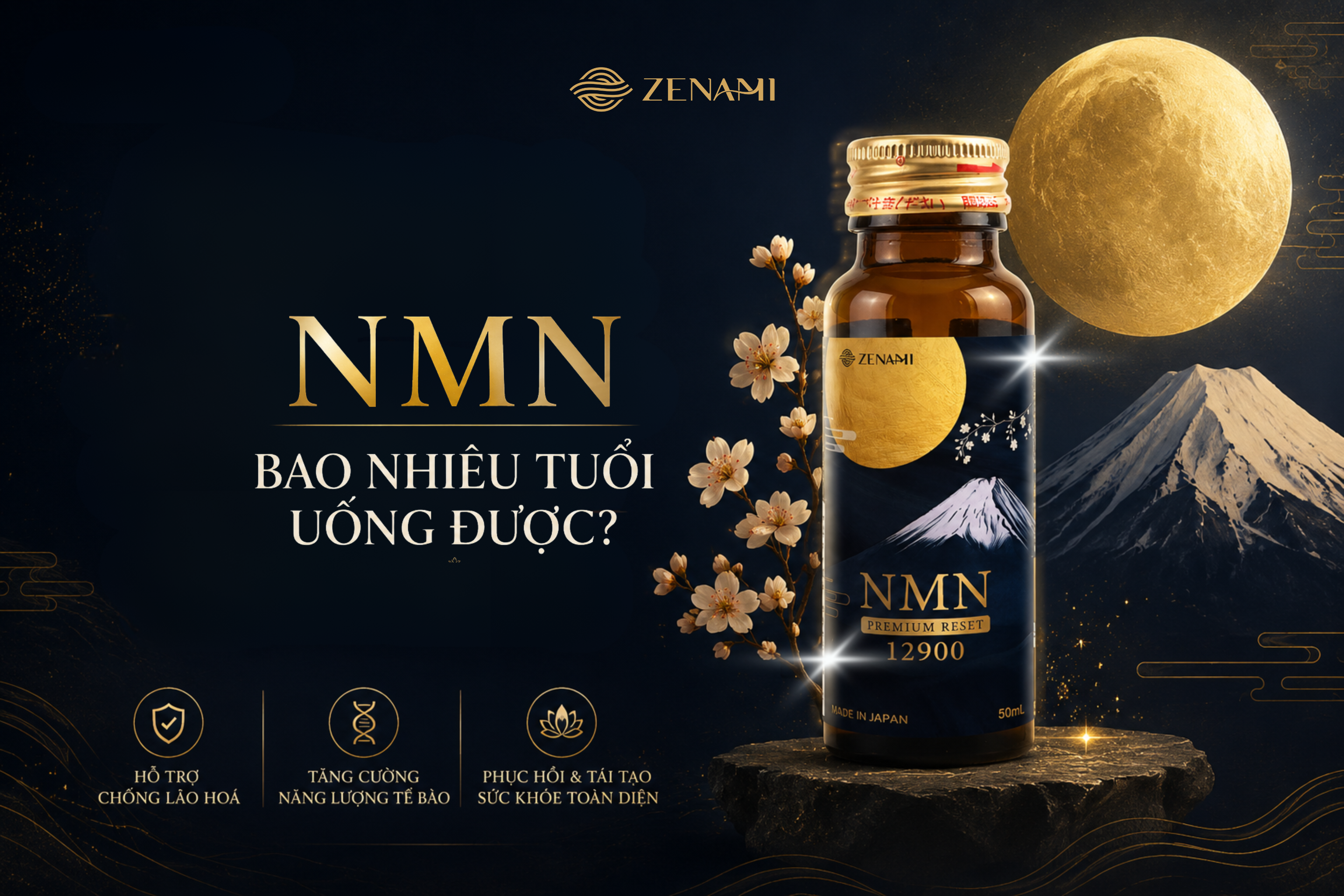 NMN bao nhiêu tuổi uống được? Dùng sai độ tuổi có thể phản tác dụng