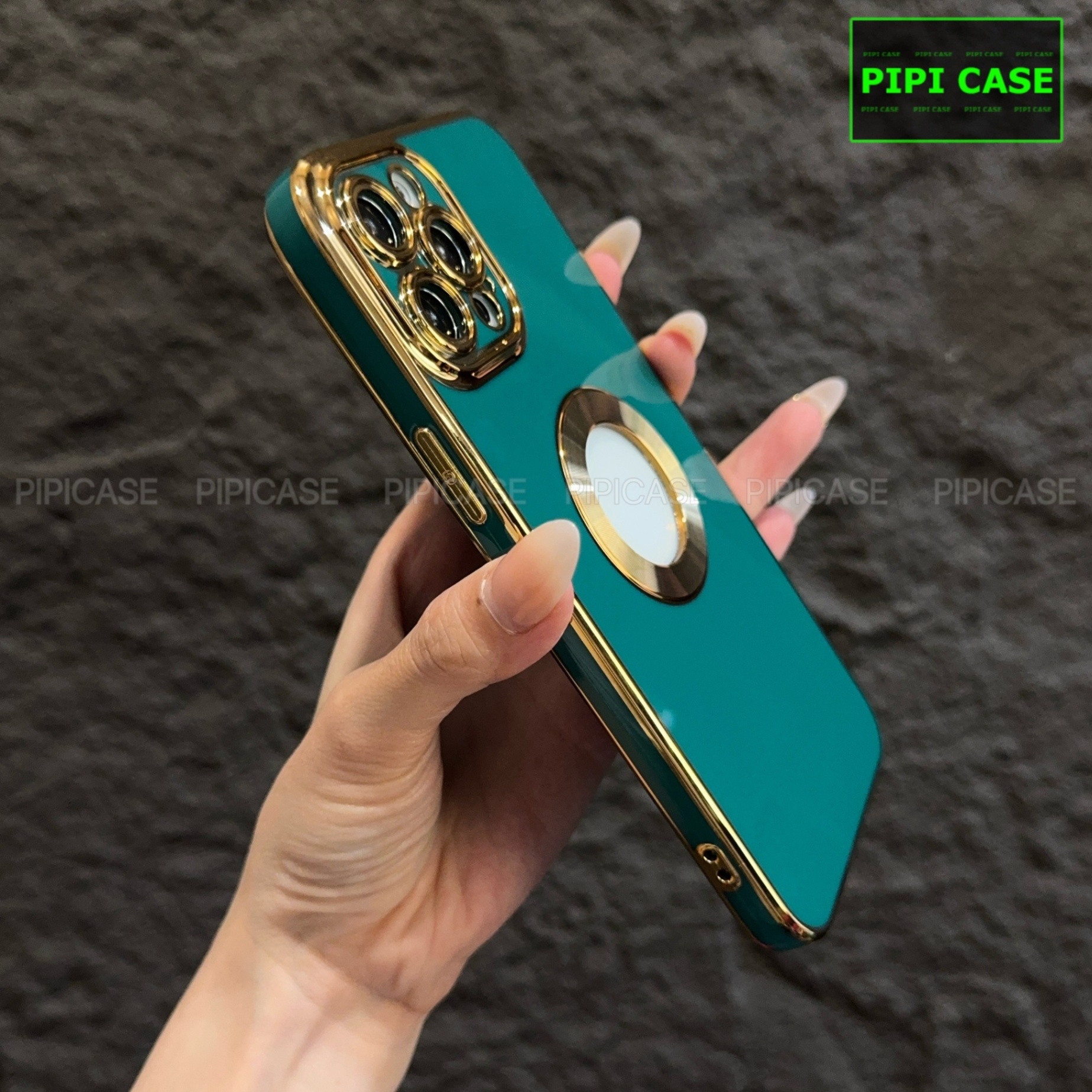 Ốp Lưng iPhone 13 Pro - Pandora - Xanh Lá_thumbnail_2