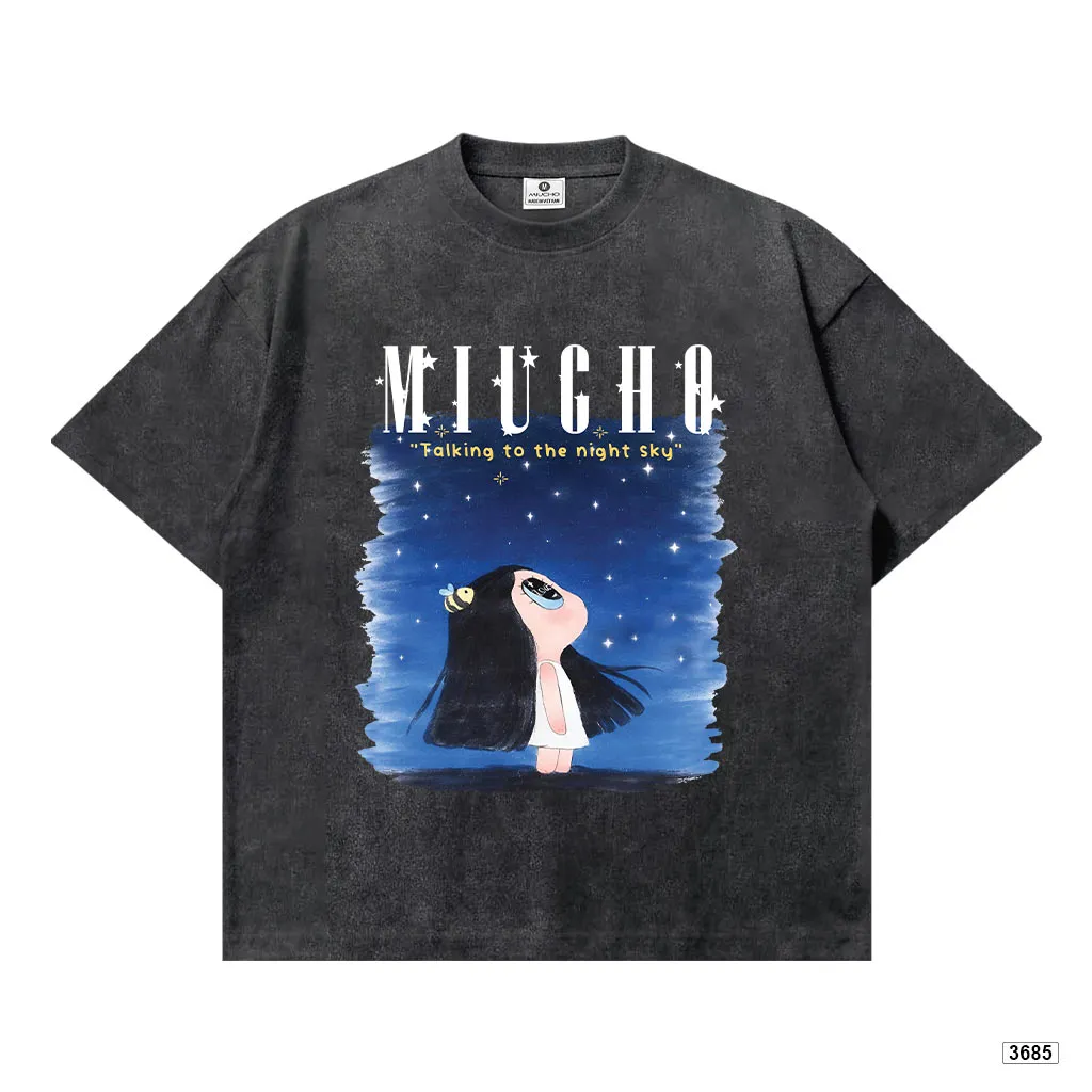 Áo thun nữ form boxy Night Sky Miucho 3685_thumbnail_0