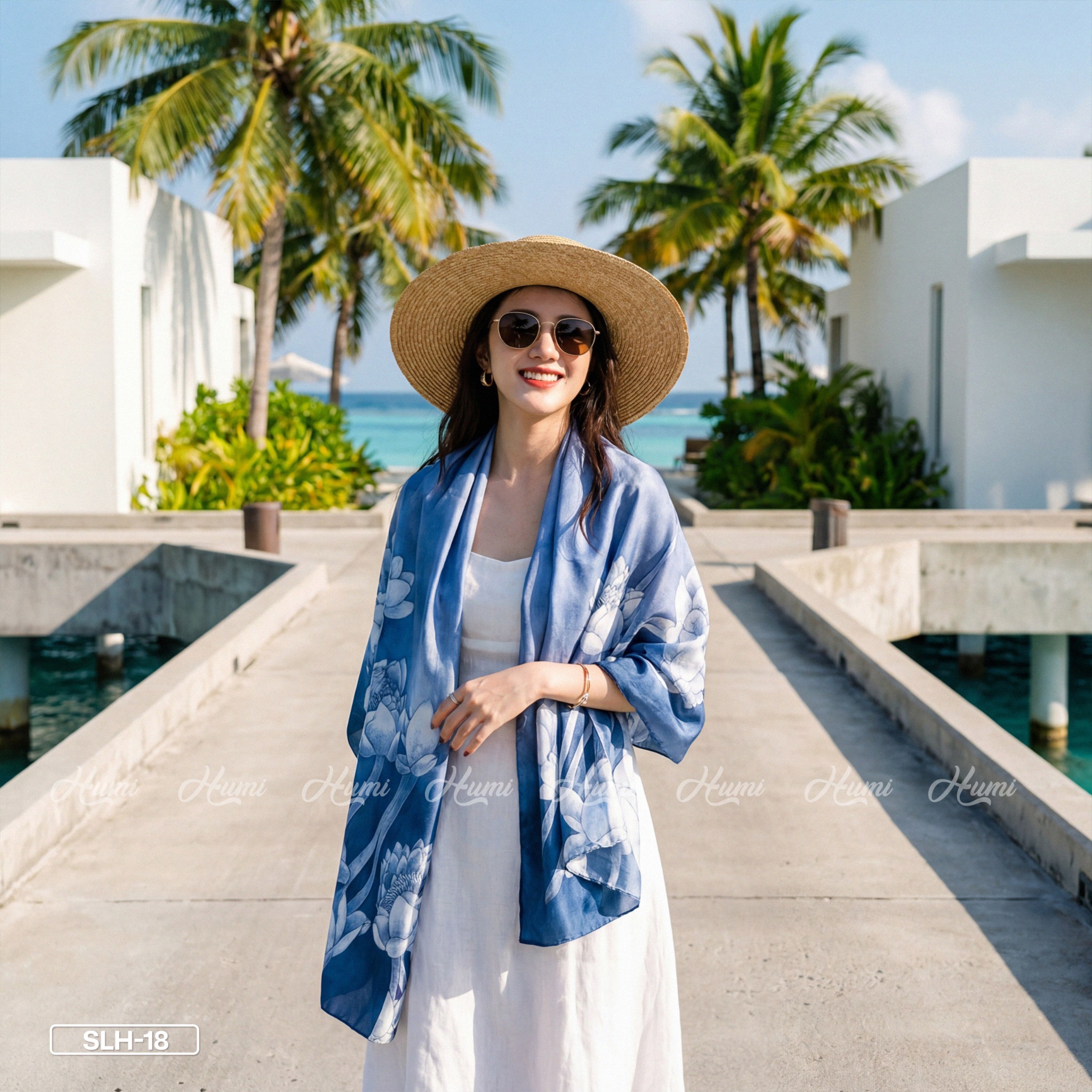 KHĂN CHOÀNG LỤA (SLH18)