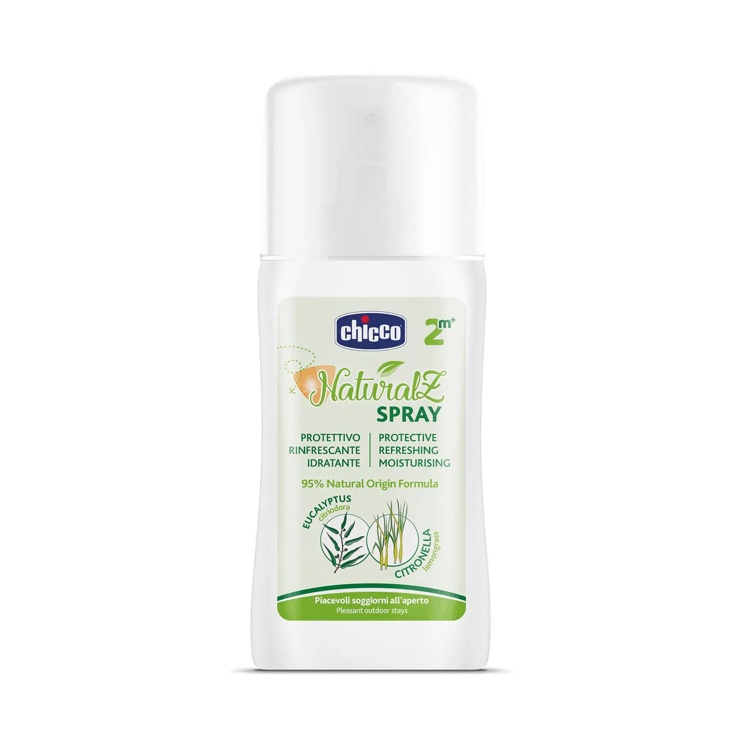 Xịt bảo vệ da chiết xuất tinh dầu tự nhiên Chicco 100ML