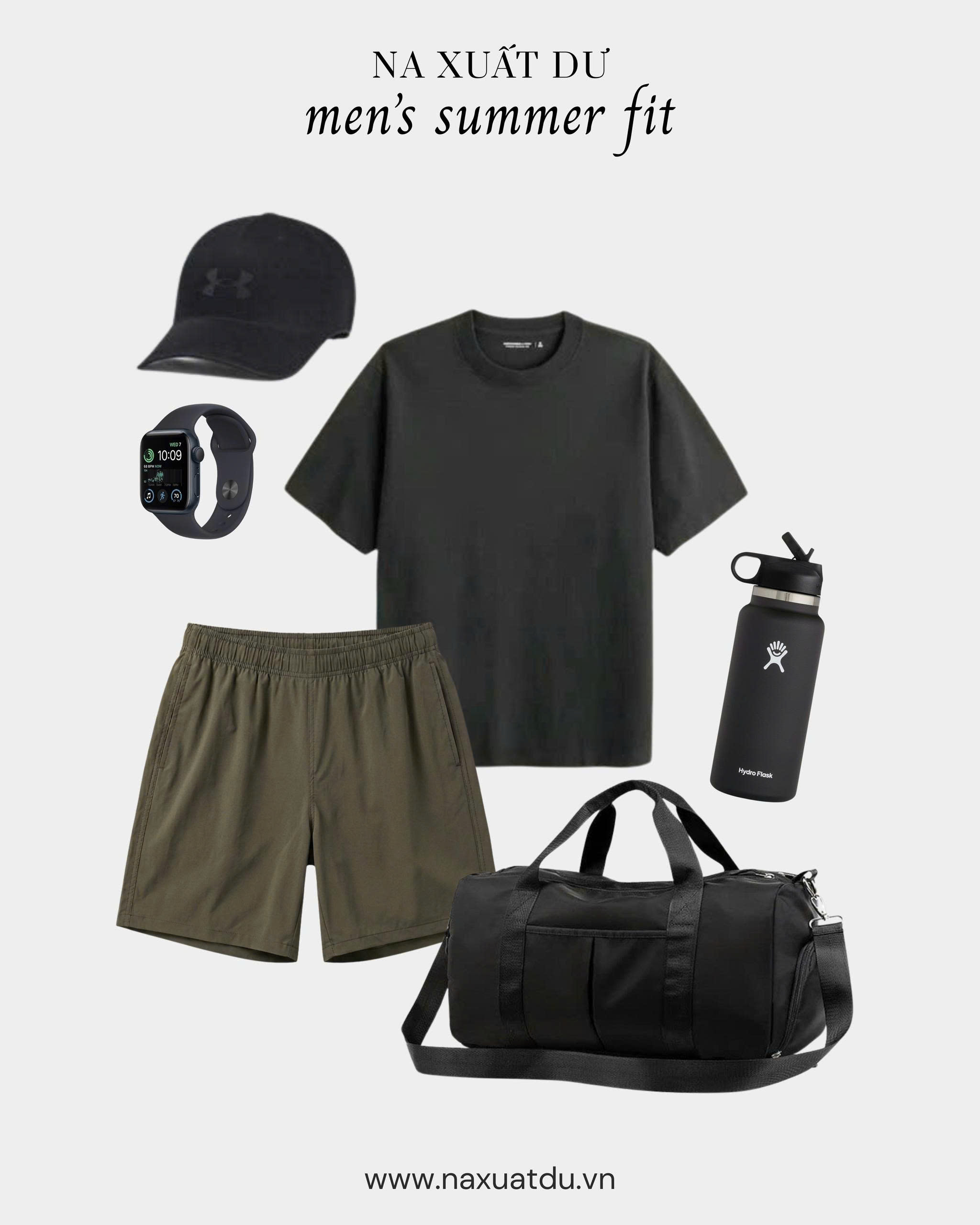 Set 2 quần short gió  