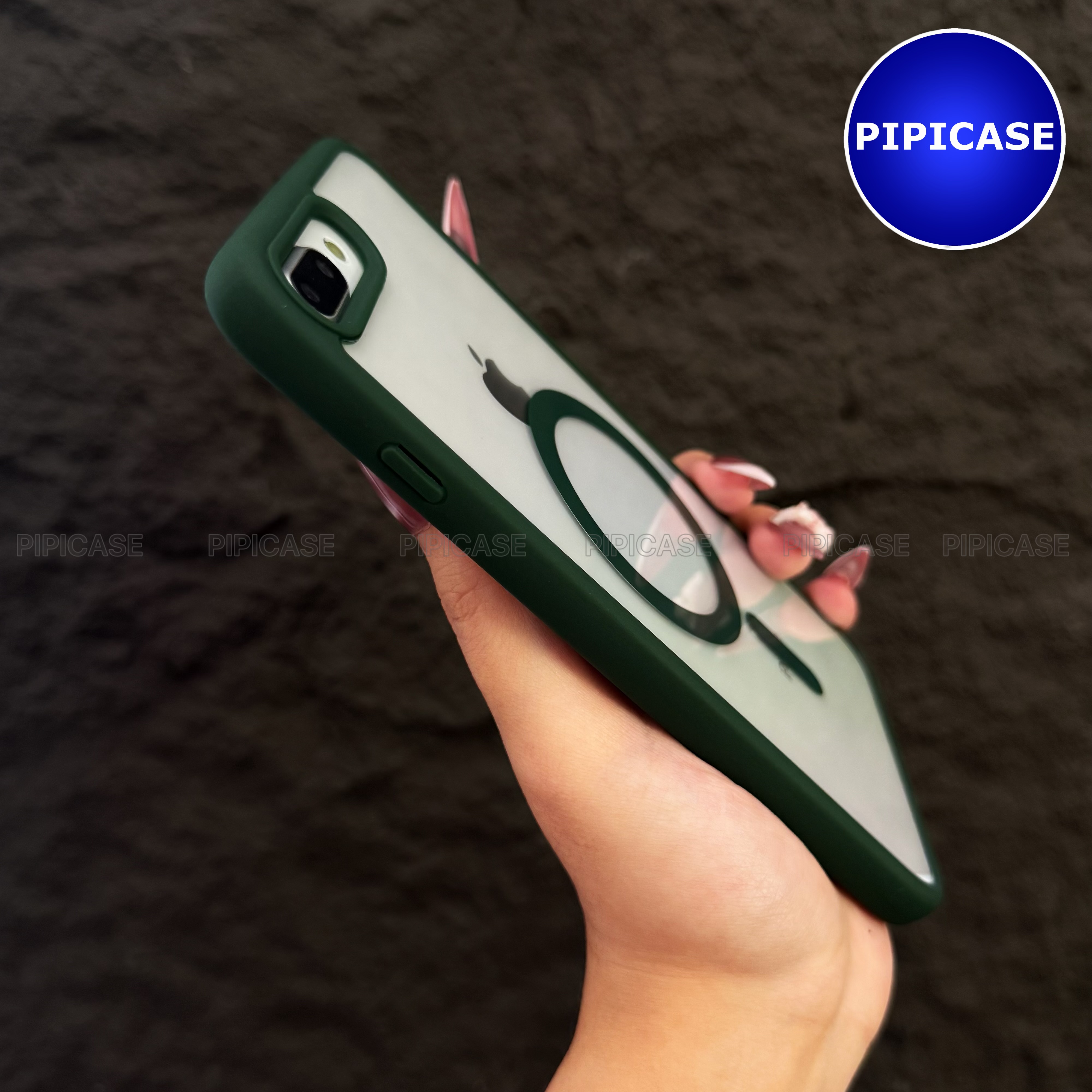 Ốp Lưng iPhone 7 Plus / 8 Plus - Chic - Xanh Lá_thumbnail_7