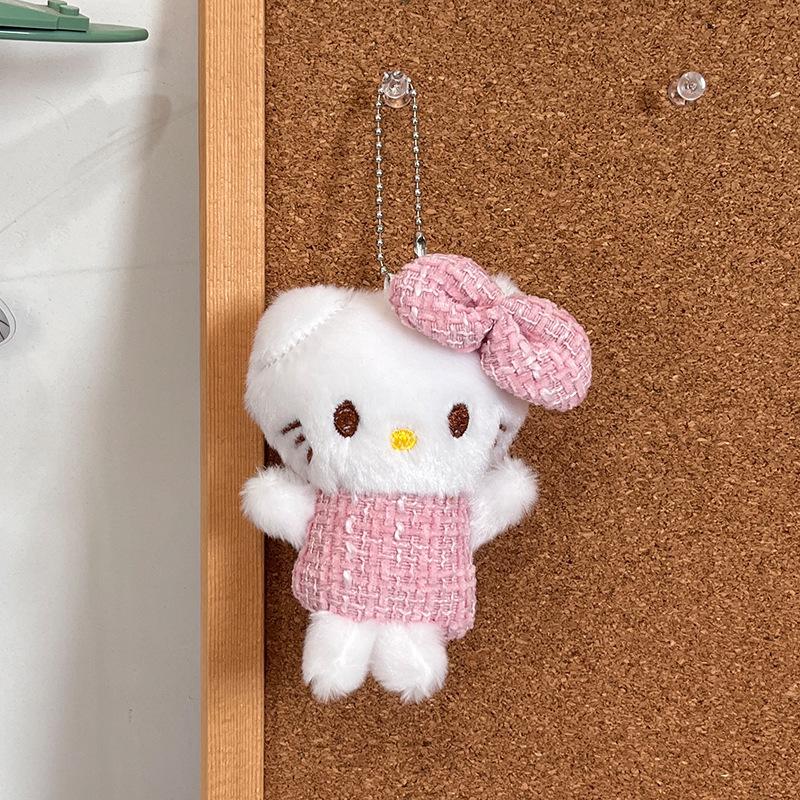Móc Khoá Kitty Nhồi Bông Đáng Yêu - Phụ Kiện Trang Trí Dễ Thương Cho Bạn PK020_thumbnail_1