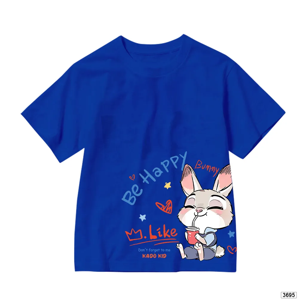 Áo thun bé gái form rộng chất thoáng mát hoạt hình Thỏ Kado 3695_thumbnail_11