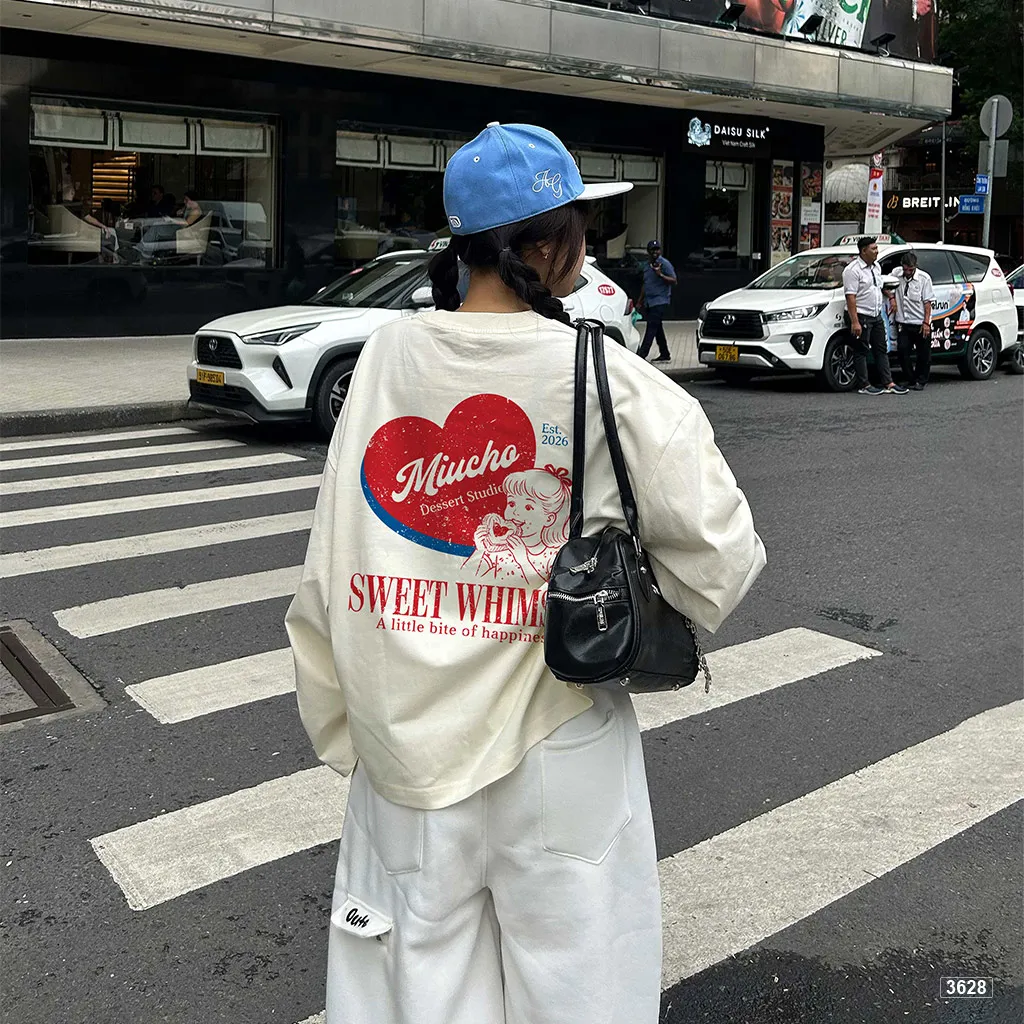 Áo thun nữ form boxy tay dài Sweet Whiimsy Miucho 3628_thumbnail_4