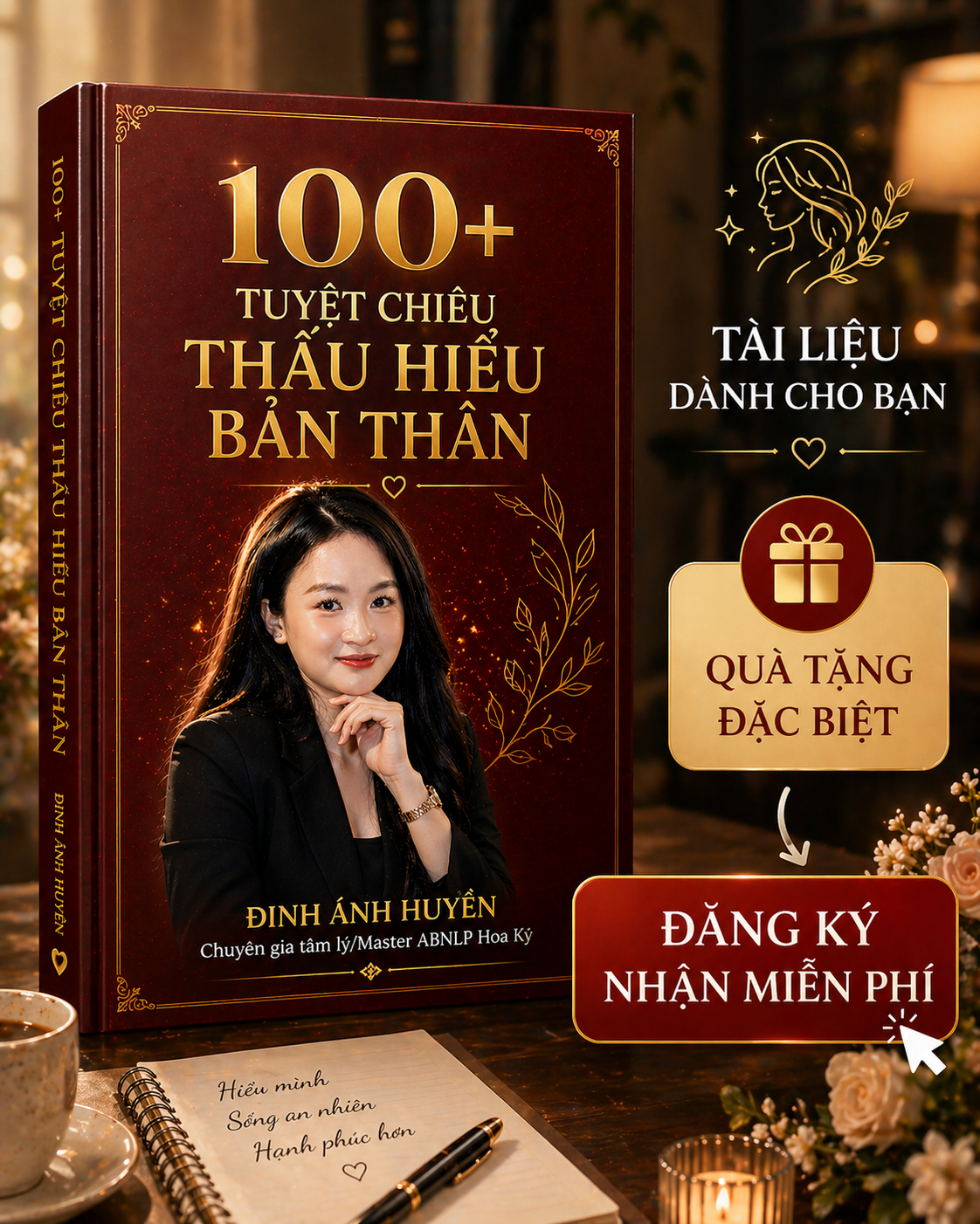 Quà tặng Ebook - 100+ Tuyệt chiêu độc hiểu bản thân