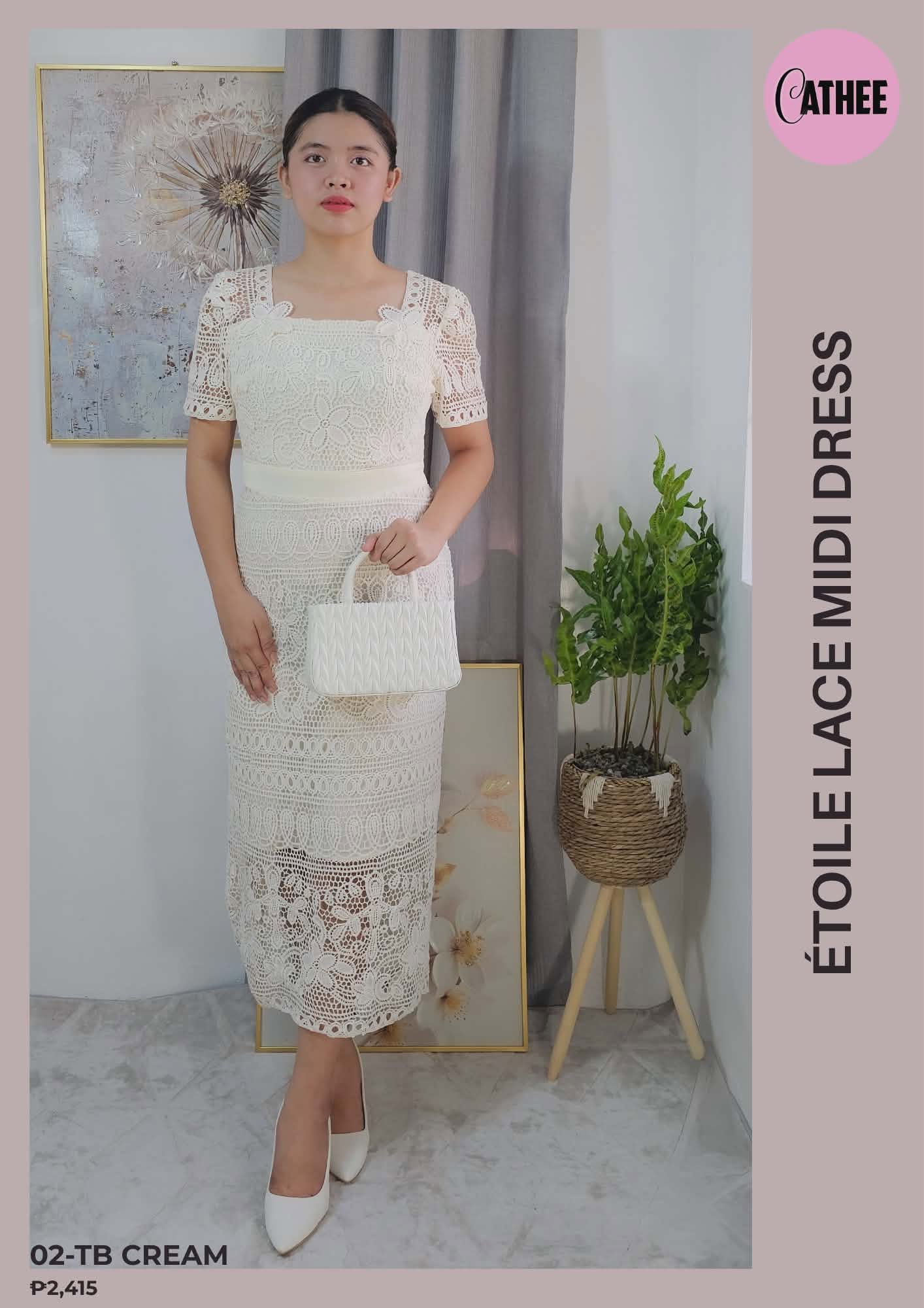 Étoile Lace Midi Dress