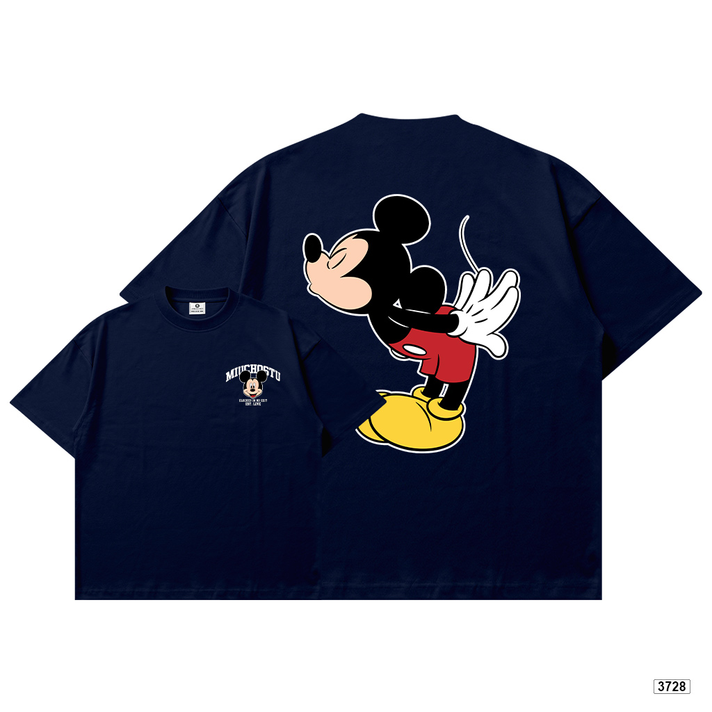 Áo thun boxy couple Chuột Miickey và Minniie Miucho 3727_thumbnail_27