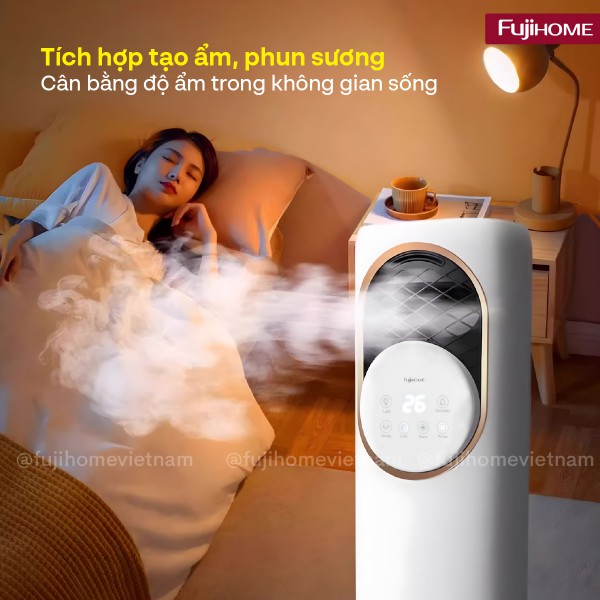 Quạt Làm Mát, Sưởi Ấm và Tạo ẩm 4 mùa Fujihome AC01_thumbnail_12
