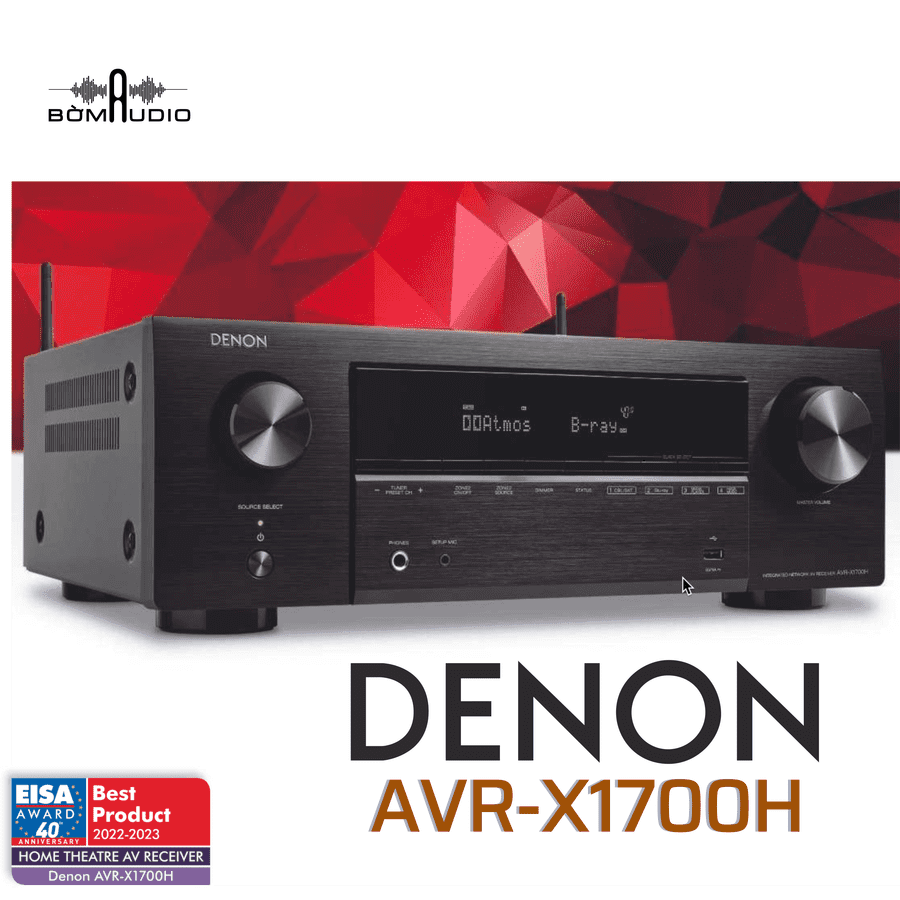 Amply đa kênh Denon AVR-X1700H
