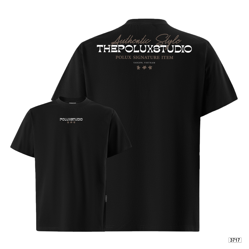 Áo thun nam form rộng streetwear style Polux 3717_thumbnail_10