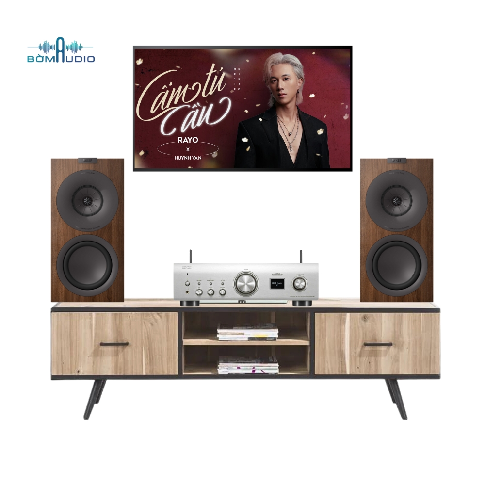 Combo Amply DENON PMA-900HNE  + Loa Bookshelf KEF Q CONCERTO META – DK4_thumbnail_1