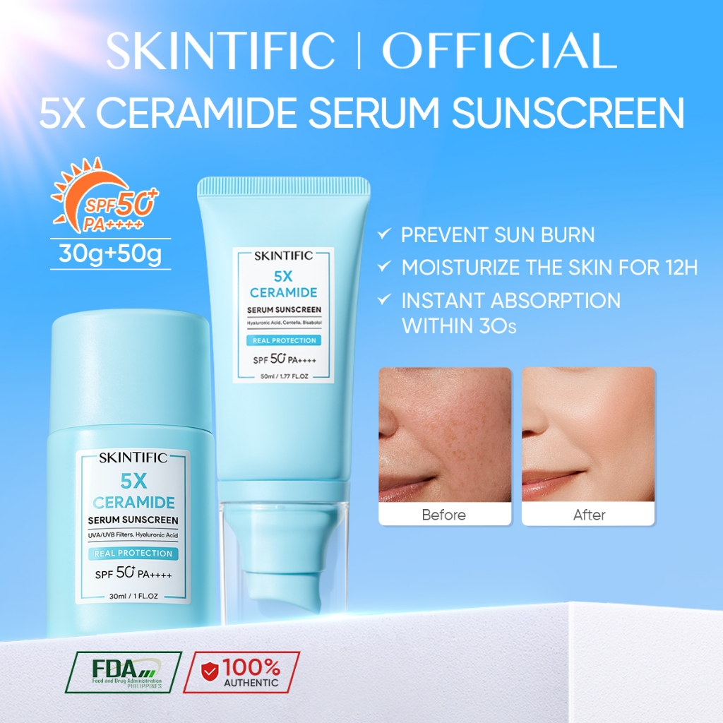 Skintific 5x Ceramide Serum Sunscreen