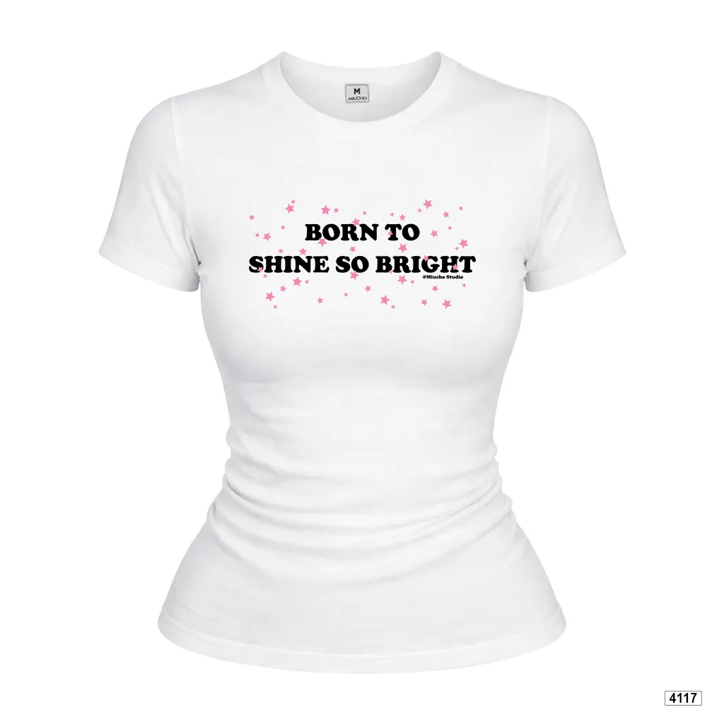 Áo babytee nữ form ôm body tôn dáng phối chữ Beezy 4117_thumbnail_0