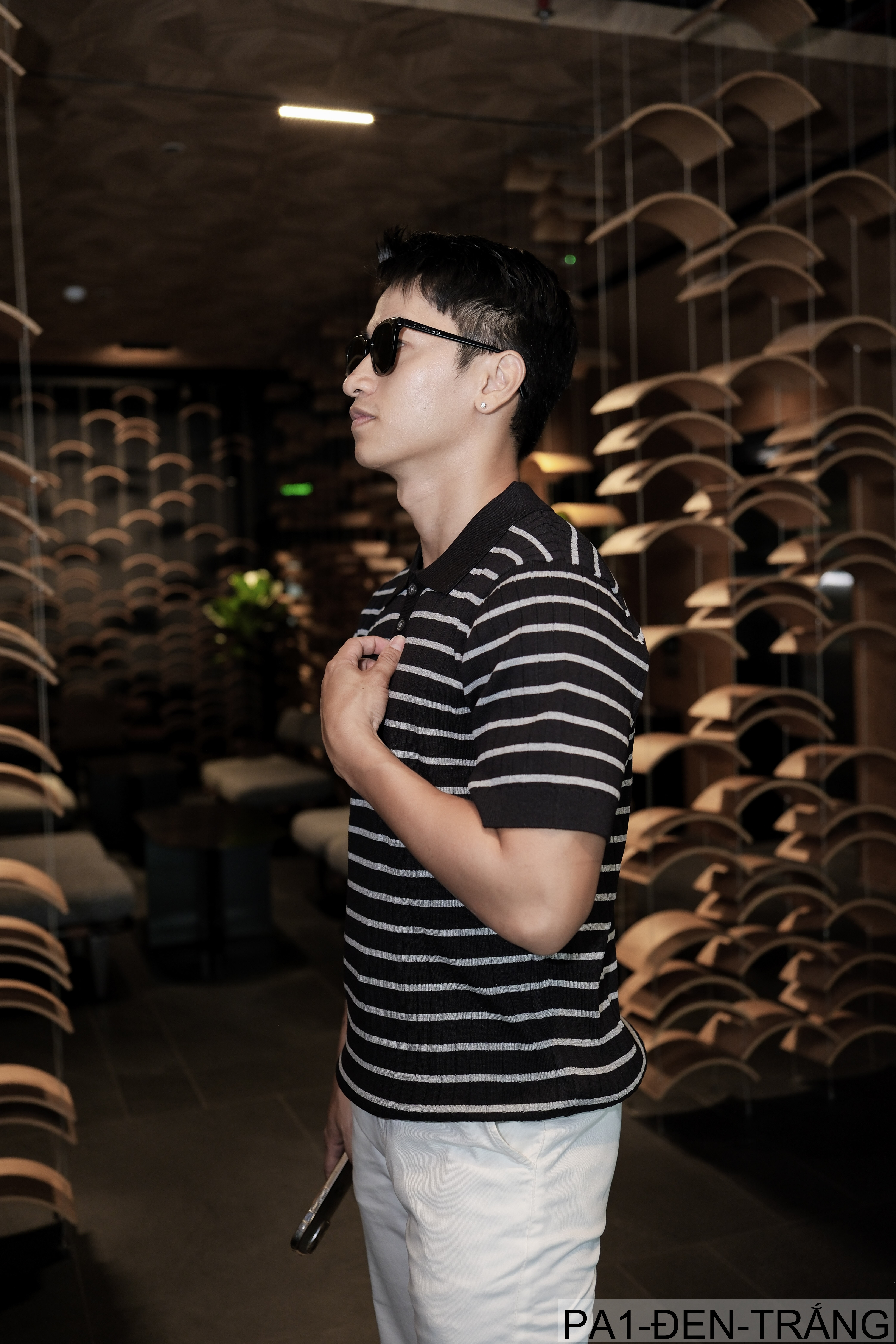 PA1 - Áo Polo Nam Kẻ Sọc Dáng Rộng Phong Cách Hàn Quốc Mùa Hè_thumbnail_15