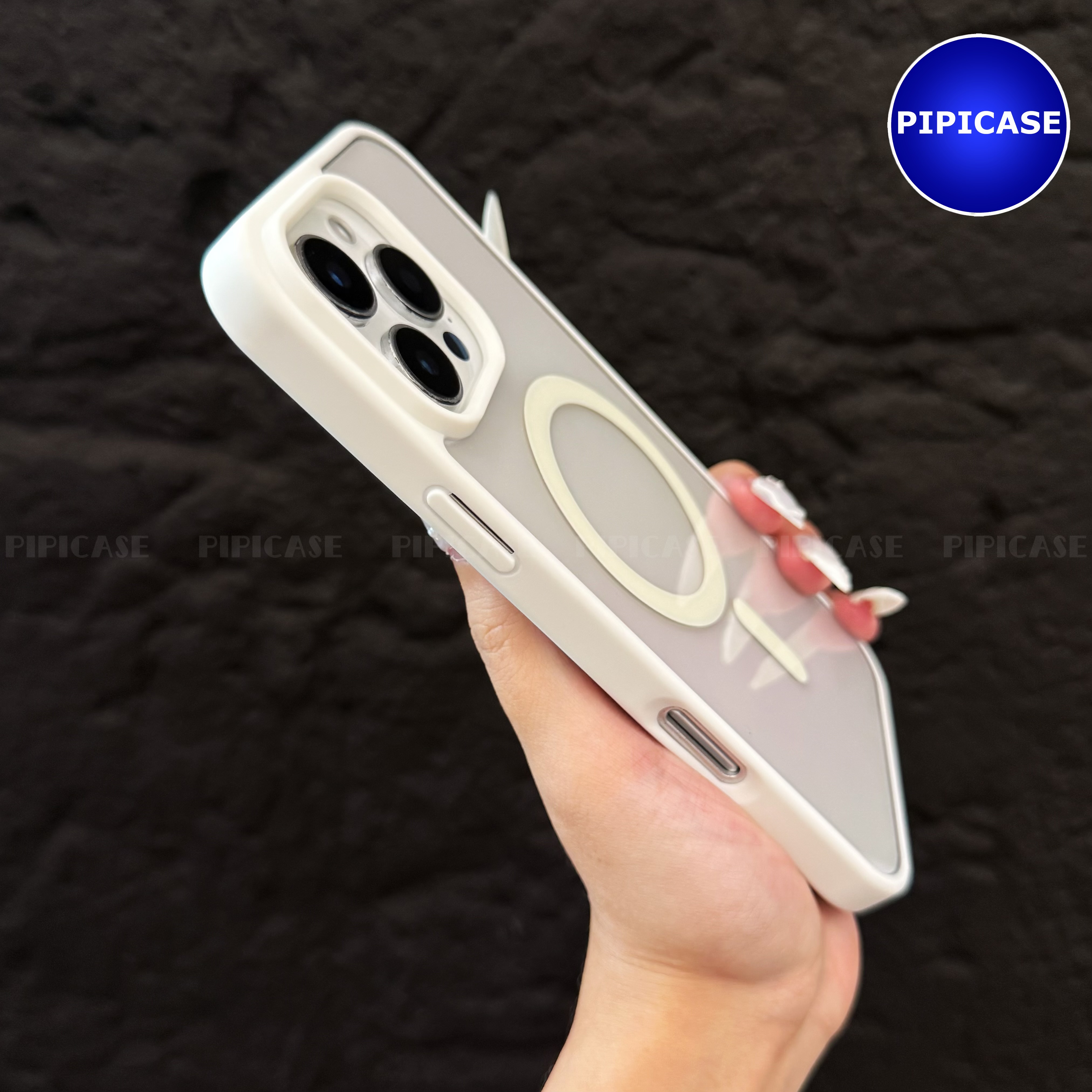 Ốp Lưng iPhone 16 Pro Max - Chic - Trắng_thumbnail_3