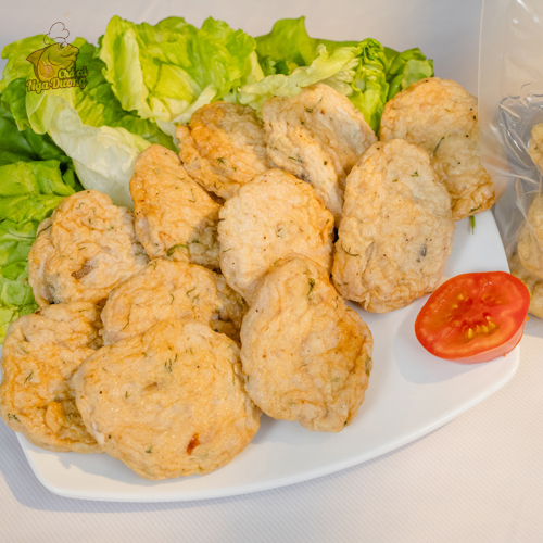 Chả cá Nhạc rán sơ dạng miếng