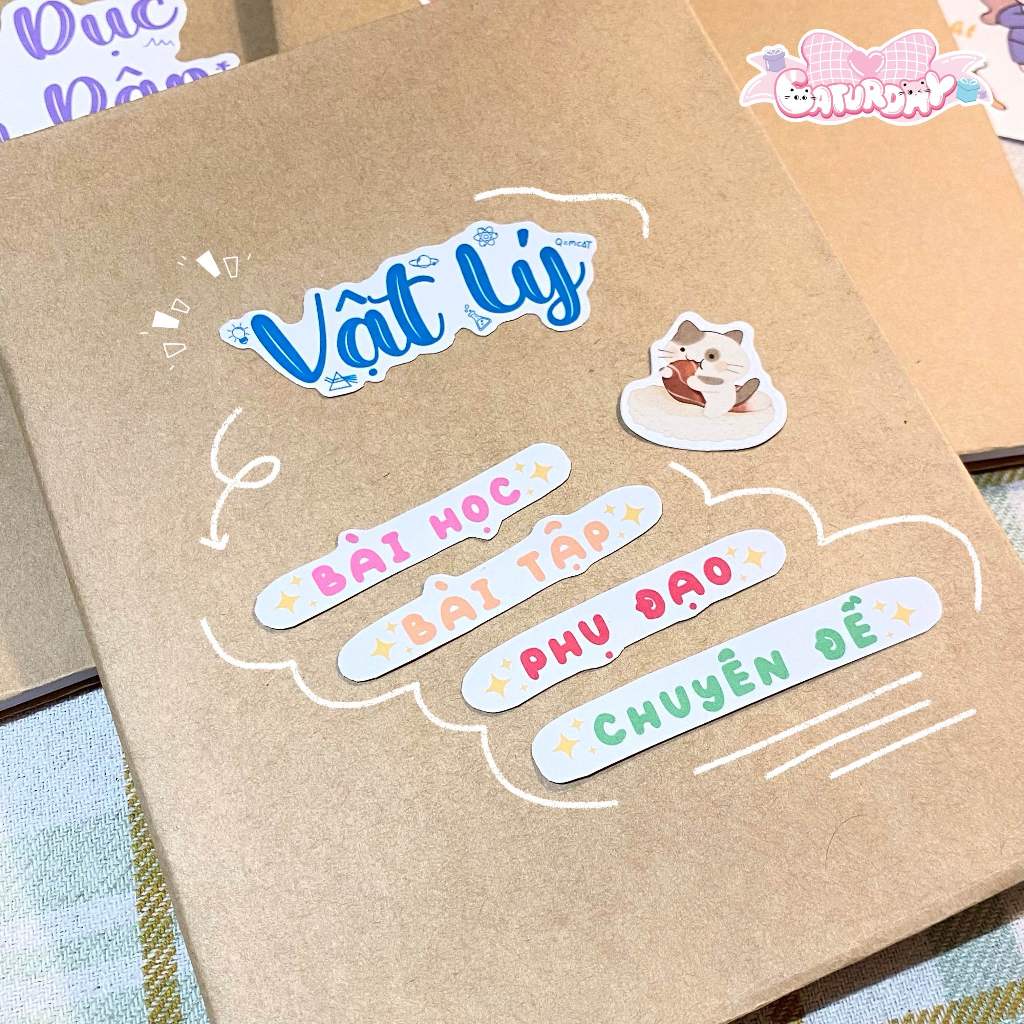Sticker NHÃN TÊN MÔN HỌC decor bìa vở_thumbnail_1