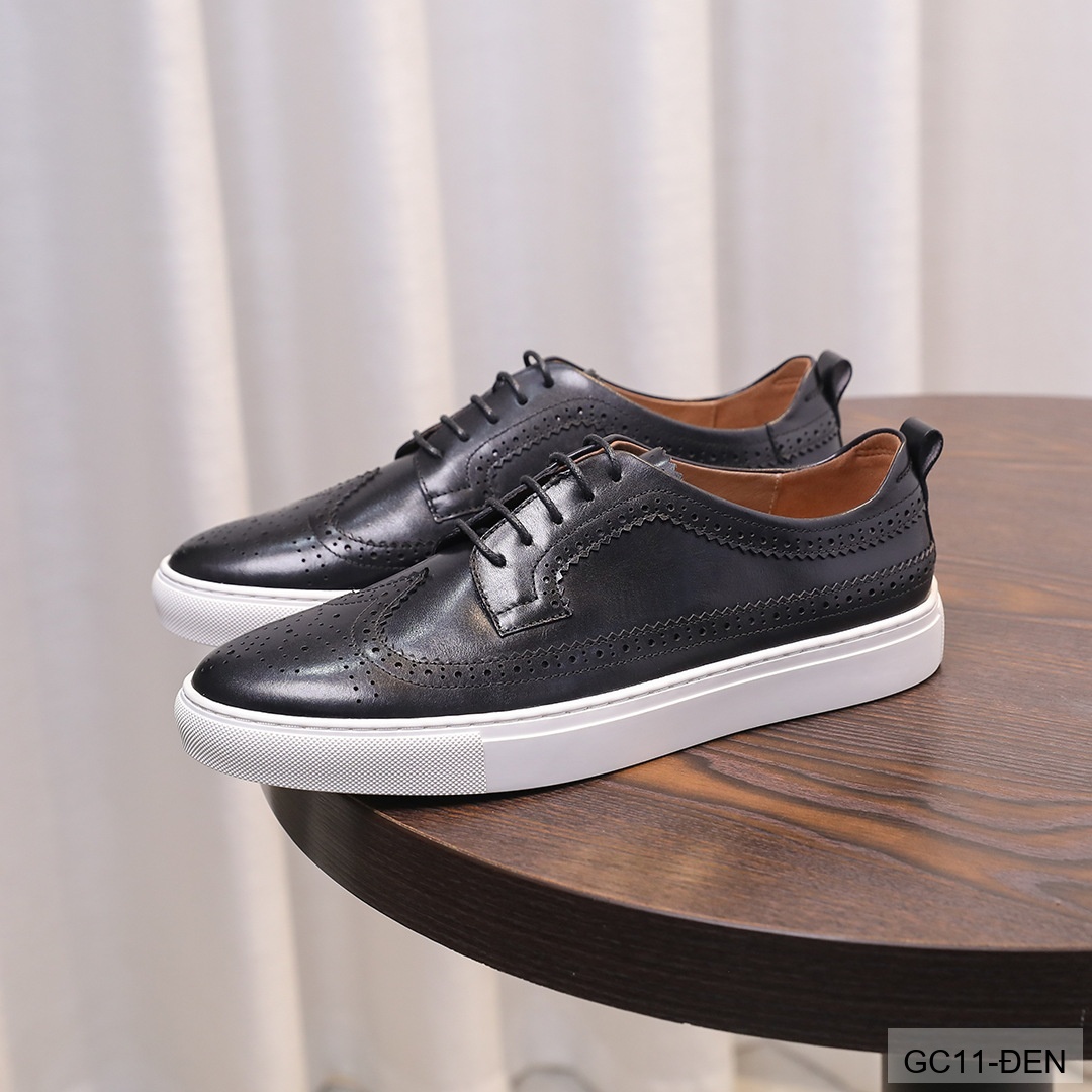 GC11 - Giày Nam Brogue Da Thật Phong Cách Anh Quốc Thiết Kế Sneaker Thời Trang_thumbnail_29