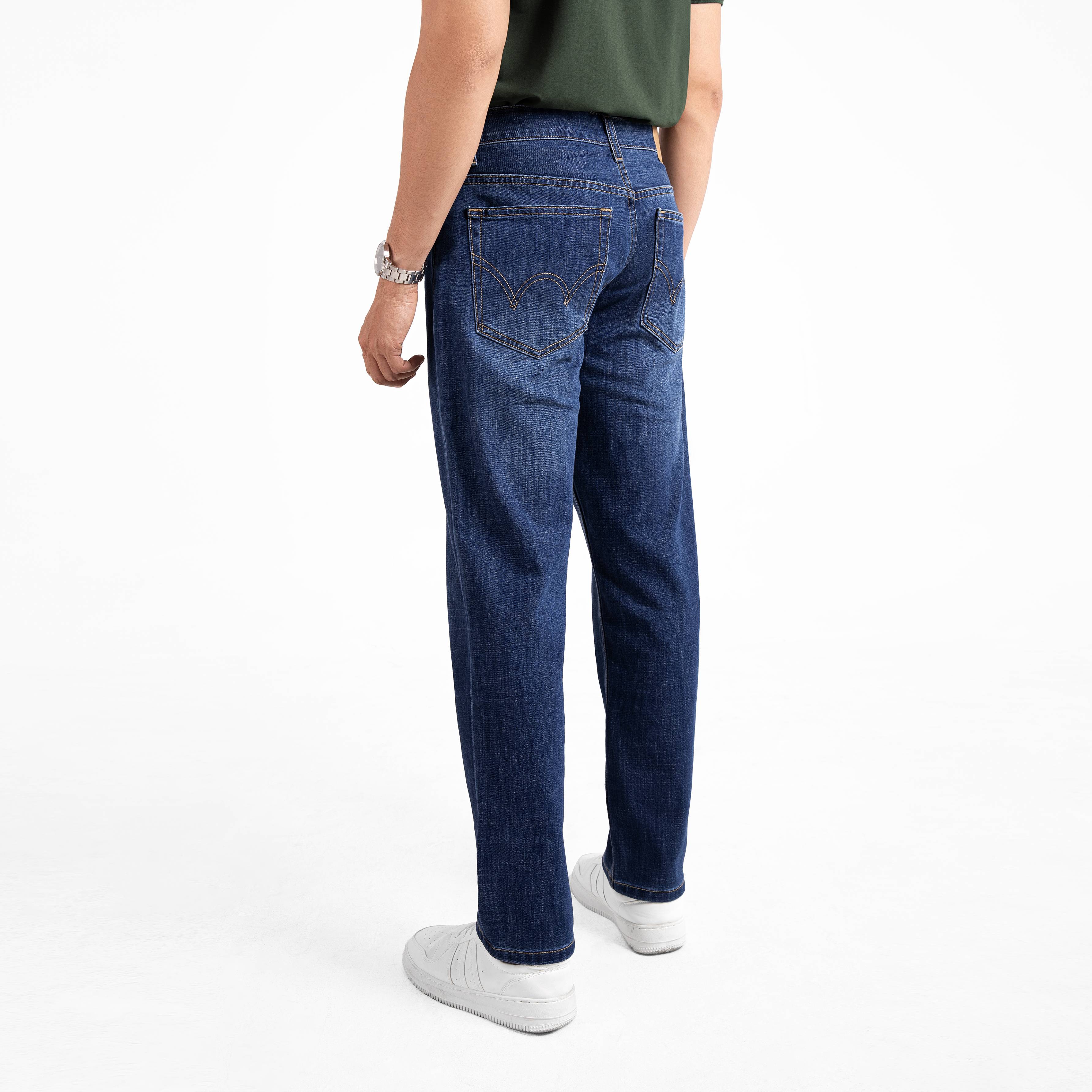 Quần Jeans Nam Cao Cấp J13 - Form Slim Straight - KaKa Fashion_thumbnail_6