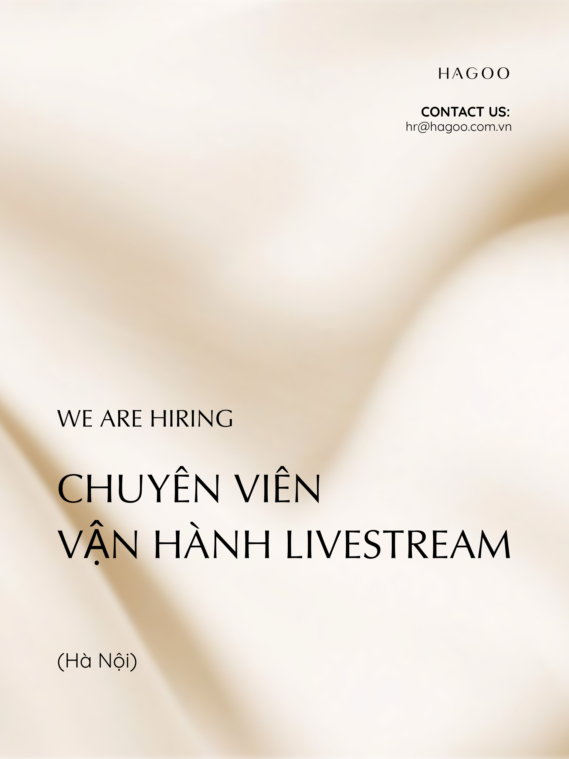 CHUYÊN VIÊN VẬN HÀNH LIVESTREAM