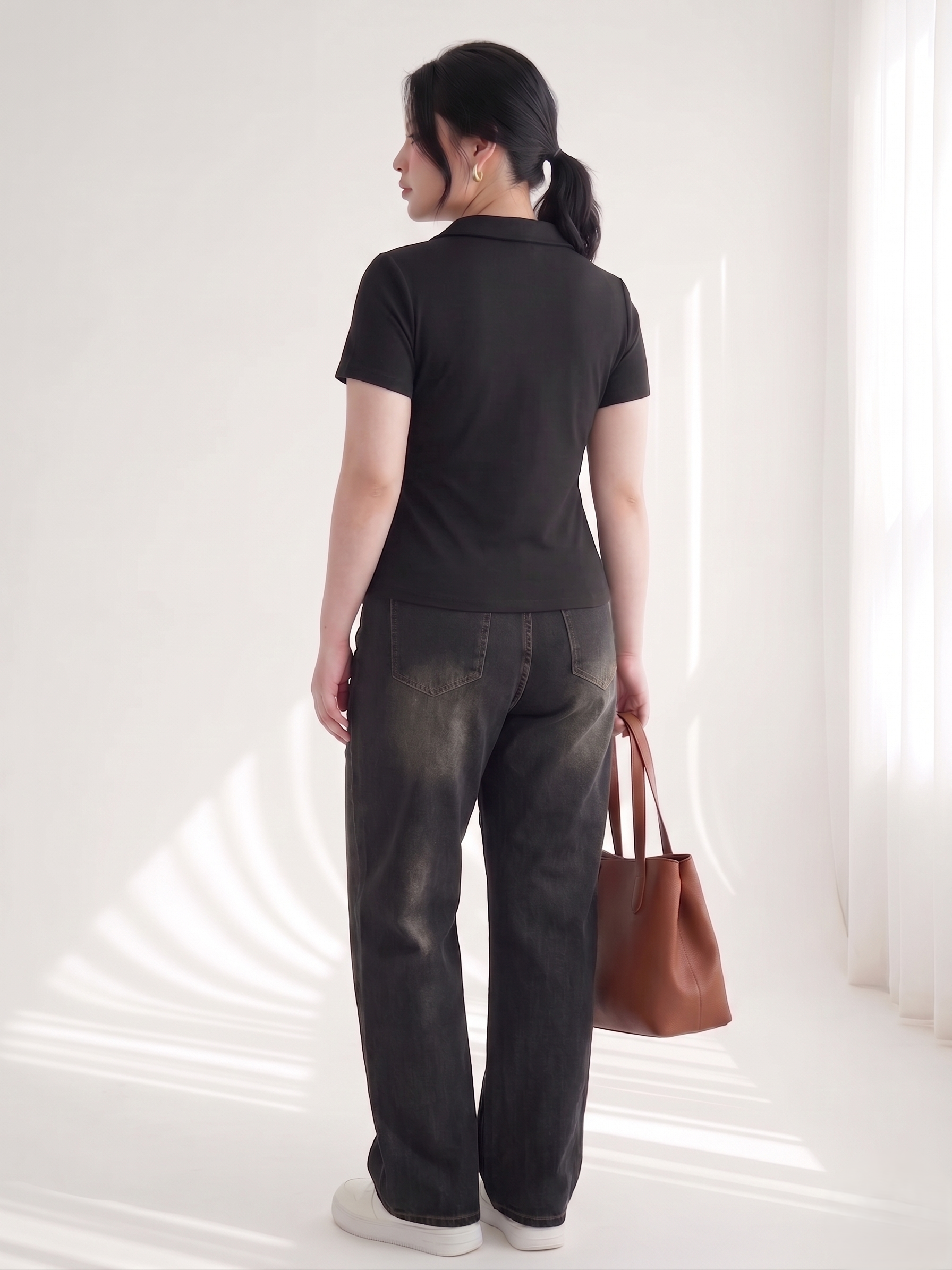 Quần Jean Suông Bigsize Ép Đá Dáng Nấm Lùn QC5052 – Che Đùi Gọn Dáng Size 30-35_thumbnail_2