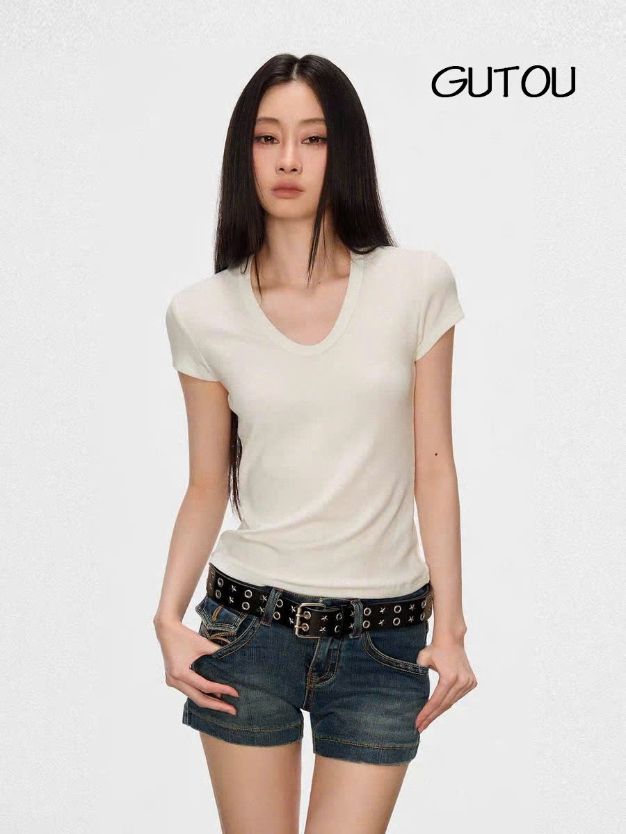 [ GUTOU ] Áo Thun Ôm Body Ivy Tee_thumbnail_5
