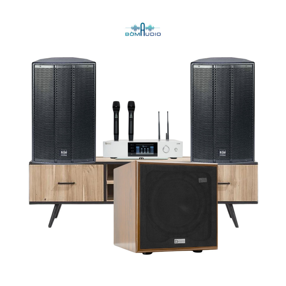Combo Karaoke Amply DBACOUSTIC LXH5 + Loa Karaoke SE AUDIOTECHNIK COX 8 MK II + Loa Subwoofer DBACOUSTIC KS312SA - B121c_thumbnail_0