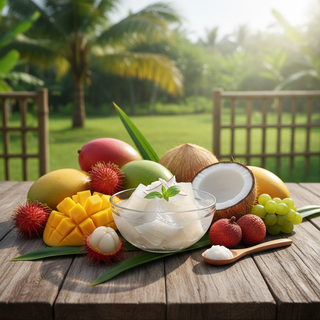 Ẩm Thực Tinh Hoa: Cách Làm Rau Câu Dẻo Nước Cốt Dừa Thơm Béo, Không Tách Lớp Chuẩn VietGAP