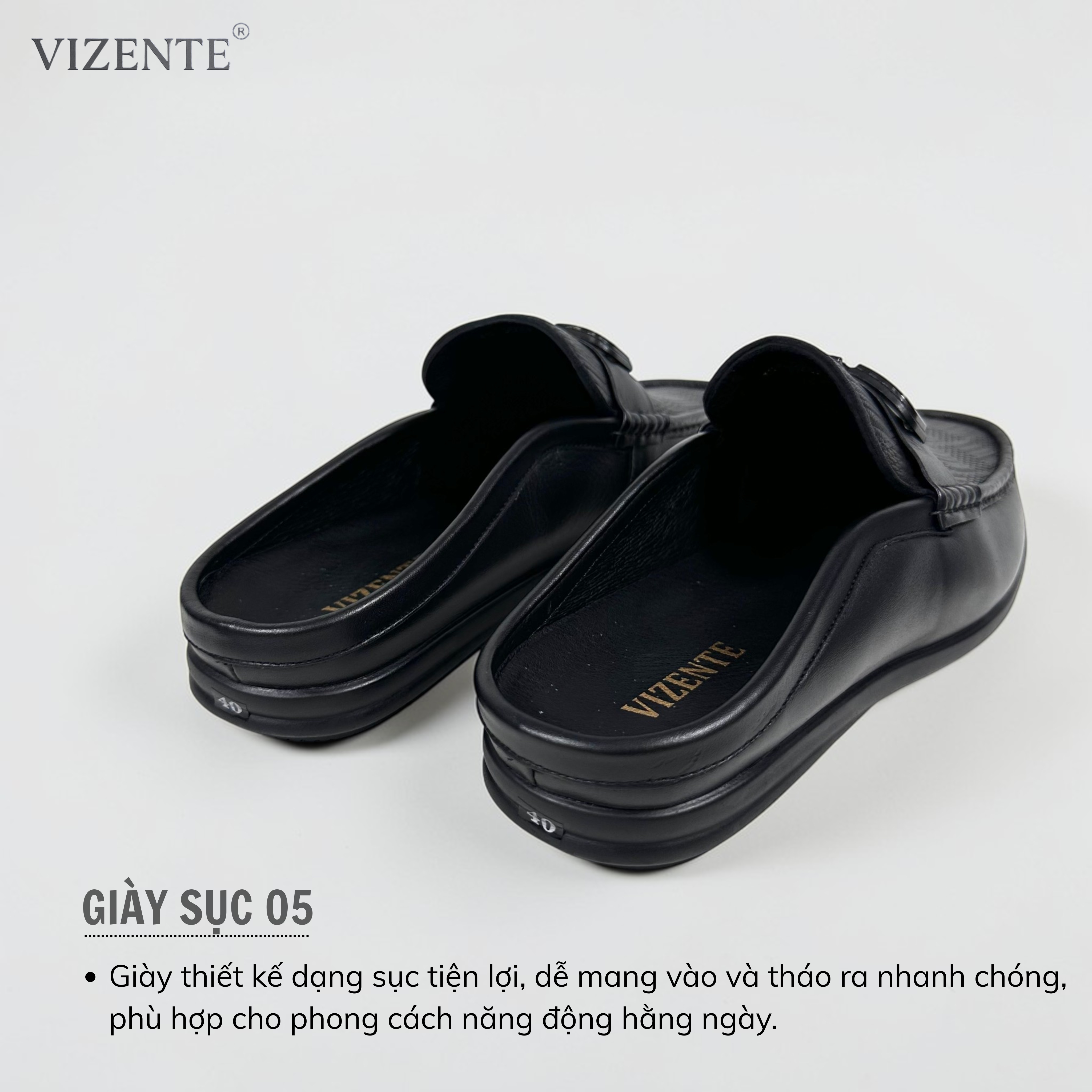 Giày Da Nam Sục Lười 05