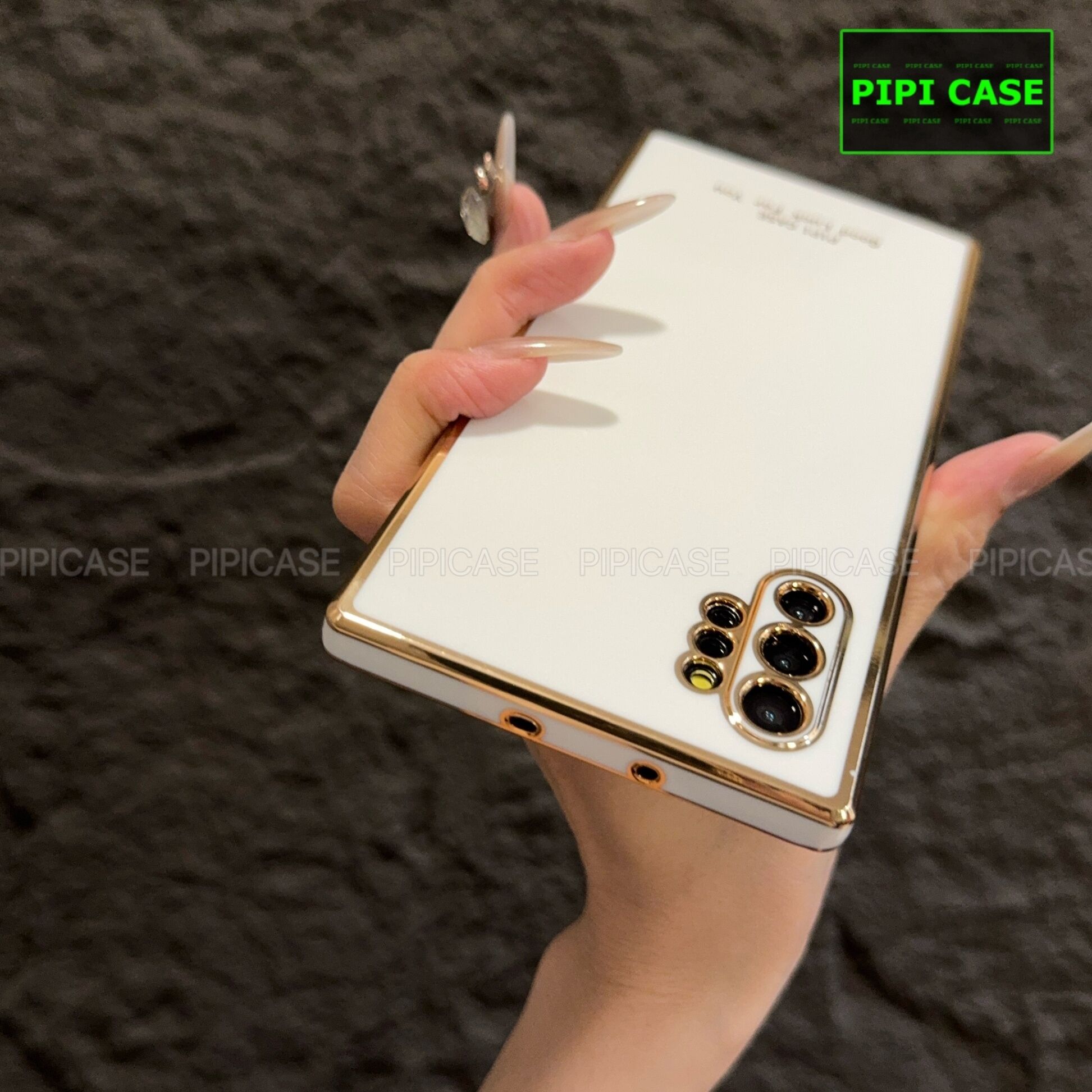 Ốp Lưng Samsung Note 10 Plus 5G - Royal - Trắng