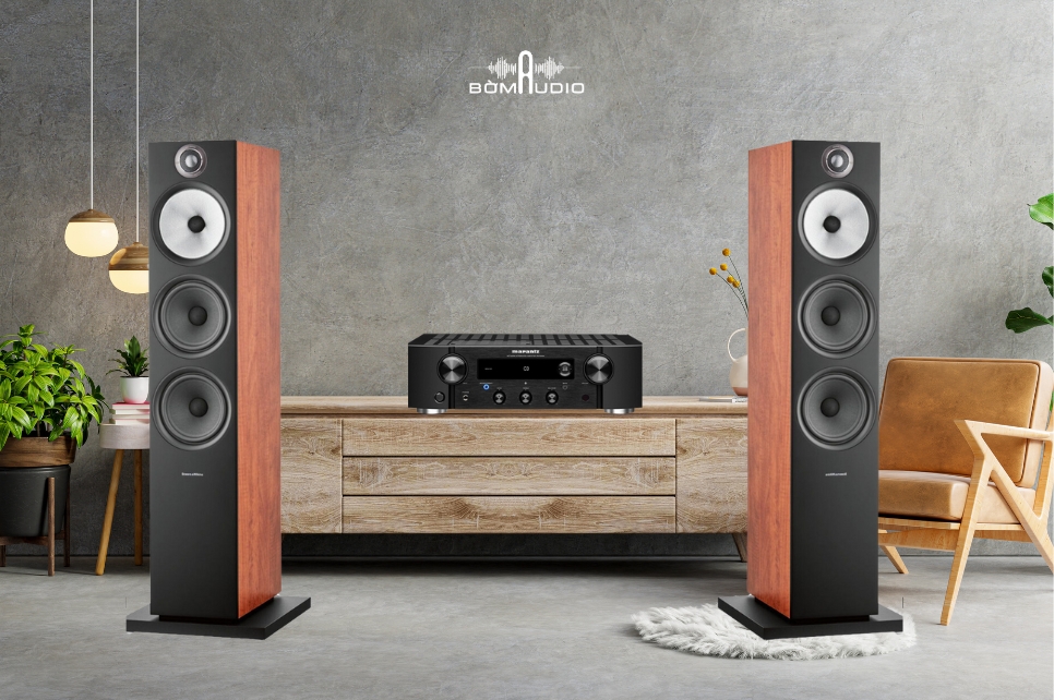 COMBO AMPLY MARANTZ PM7000N + LOA CỘT B&W 603 S2 “ANNIVERSARY EDITION” - B122