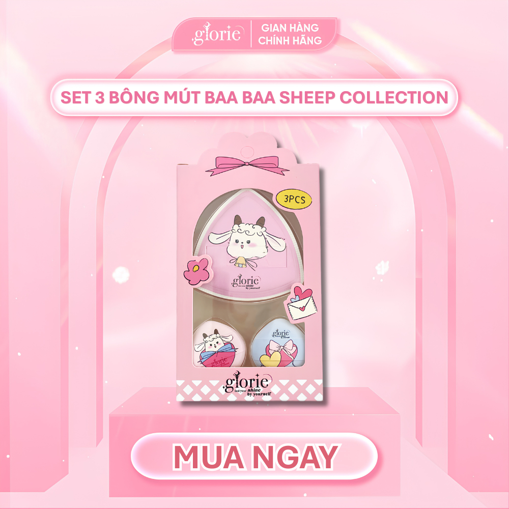 004 Set 3 mút tán nền