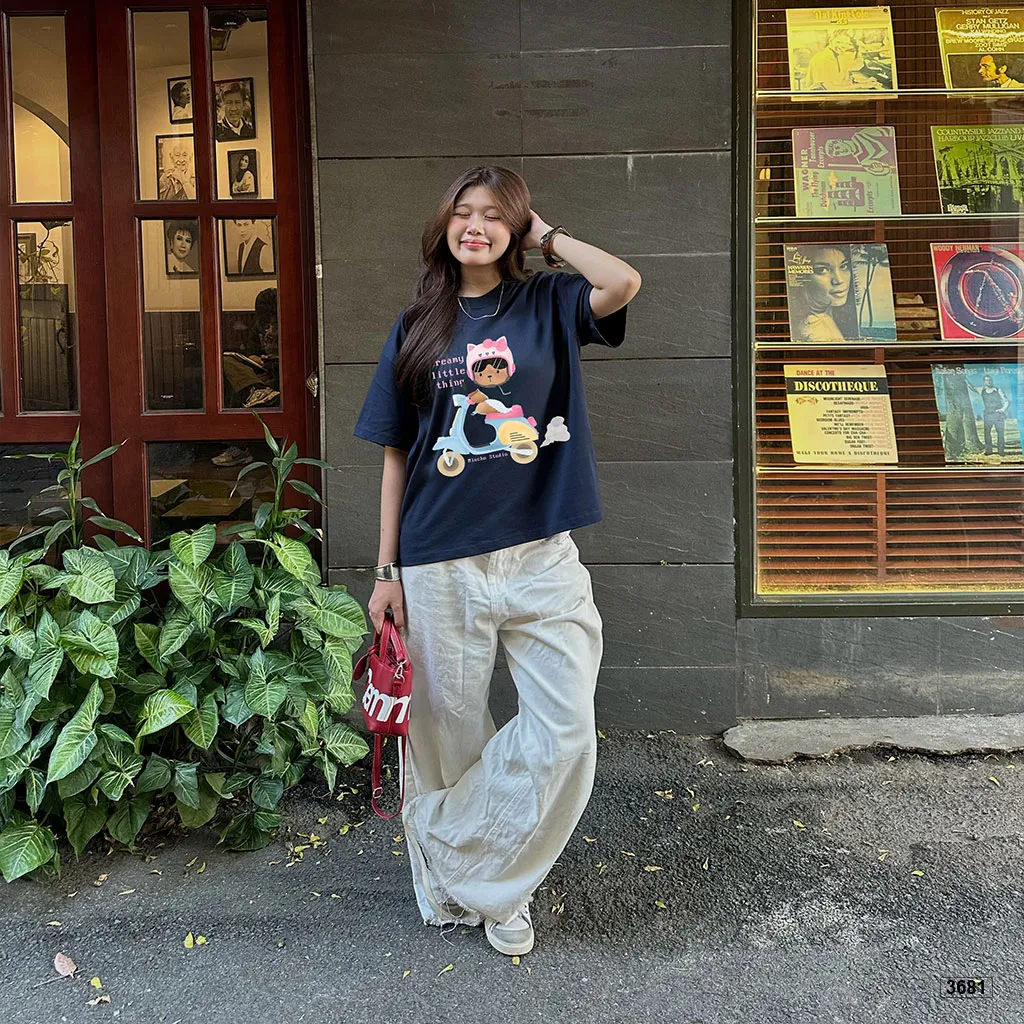 Áo thun boxy nữ Teddy Dreamy Miucho 3681_thumbnail_5