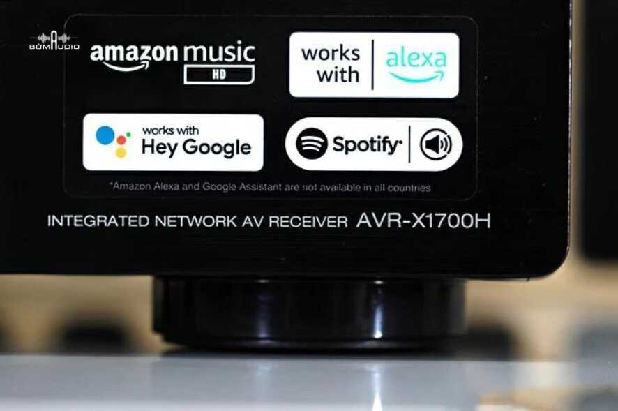 Dễ dàng điều khiển DENON AVR-X1700H 