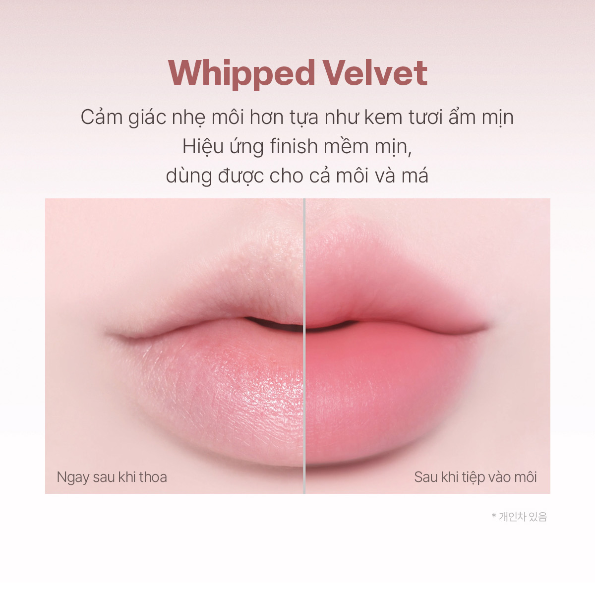 [BLACK ROUGE] Son kem lì Black Rouge Air Fit Velvet Lite 4.2g