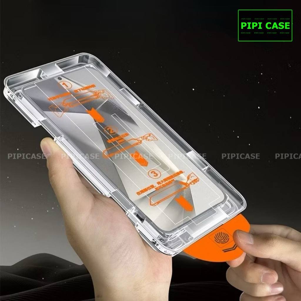 Dán màn hình có khung trợ dán + tự động lấy bụi cho Samsung S21 5G - Trong_thumbnail_2