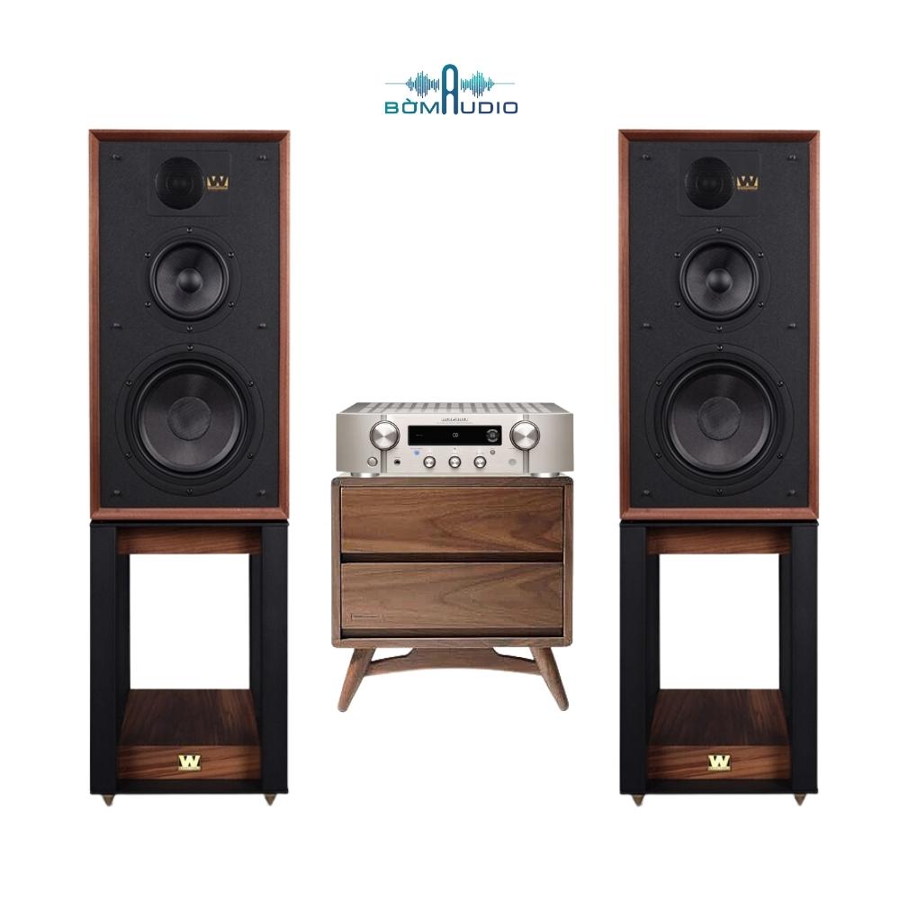 Combo Amply MARANTZ PM7000N + Loa WHARFEDALE LINTON 85 - B117_thumbnail_1