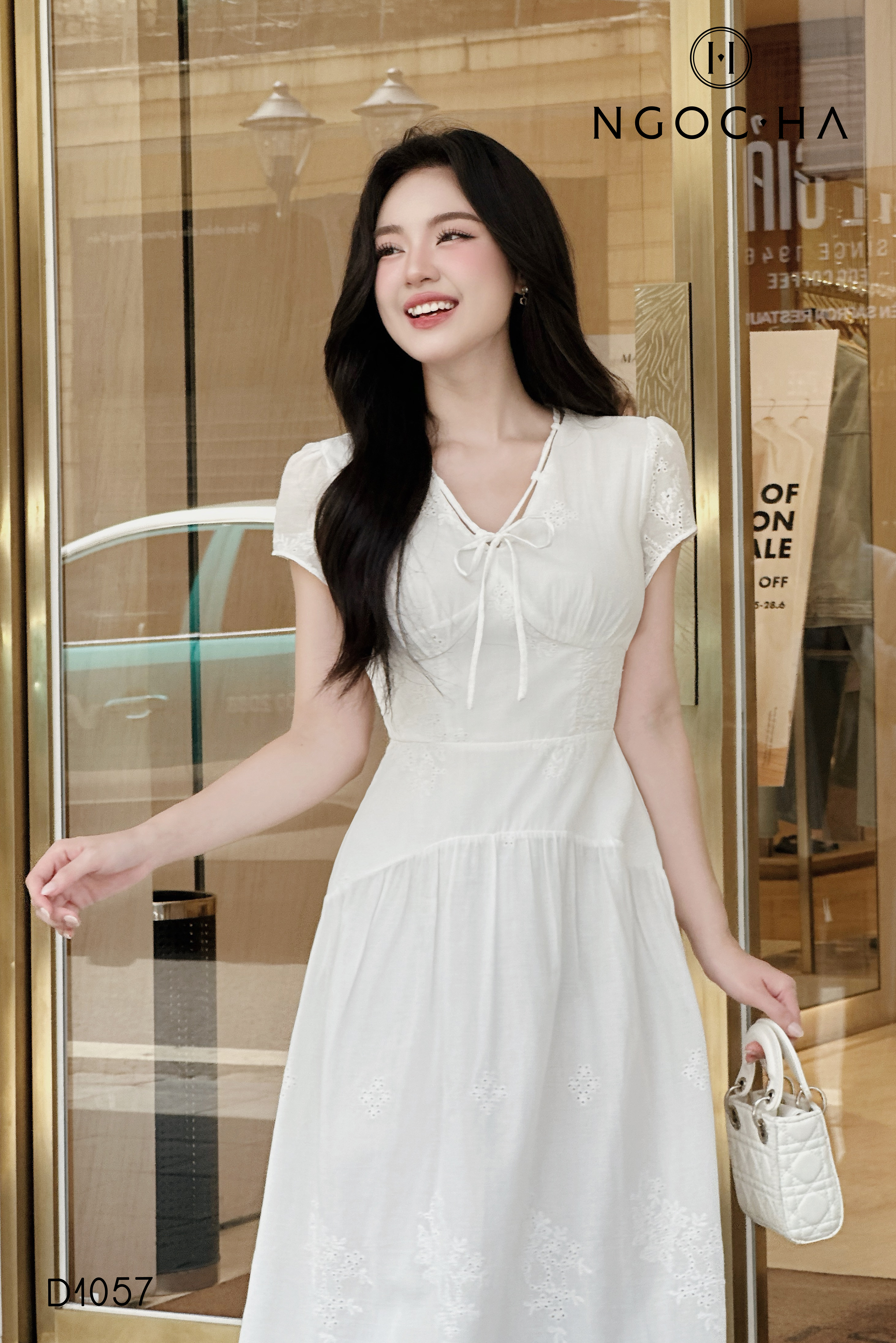 Venus Dress_ Đầm Thô Thêu Màu Trắng D1057_thumbnail_2