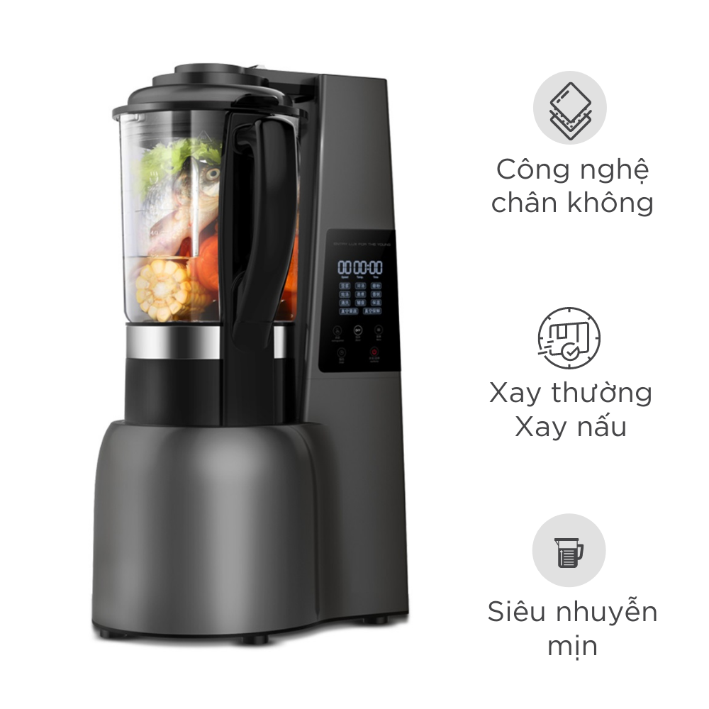 Máy làm sữa hạt và Xay Chân Không Mishio MK307 800W 1.75L_thumbnail_2