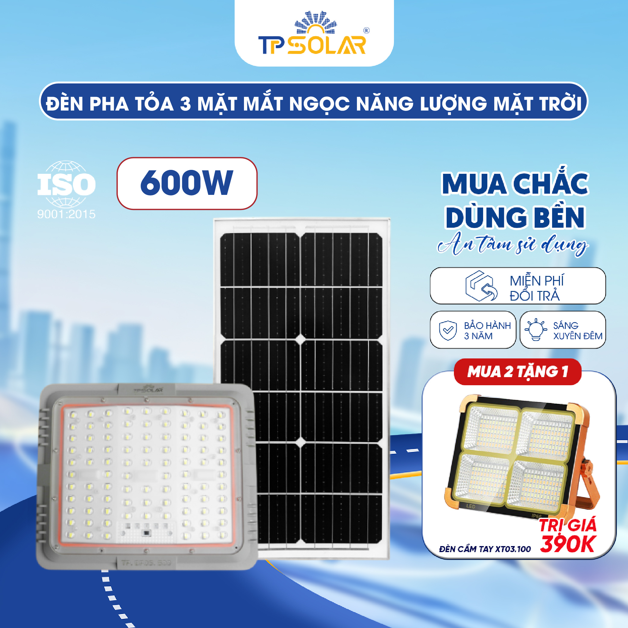 Đèn pha mắt ngọc tỏa 3 mặt năng lượng mặt trời TP SOLAR DP05_thumbnail_8