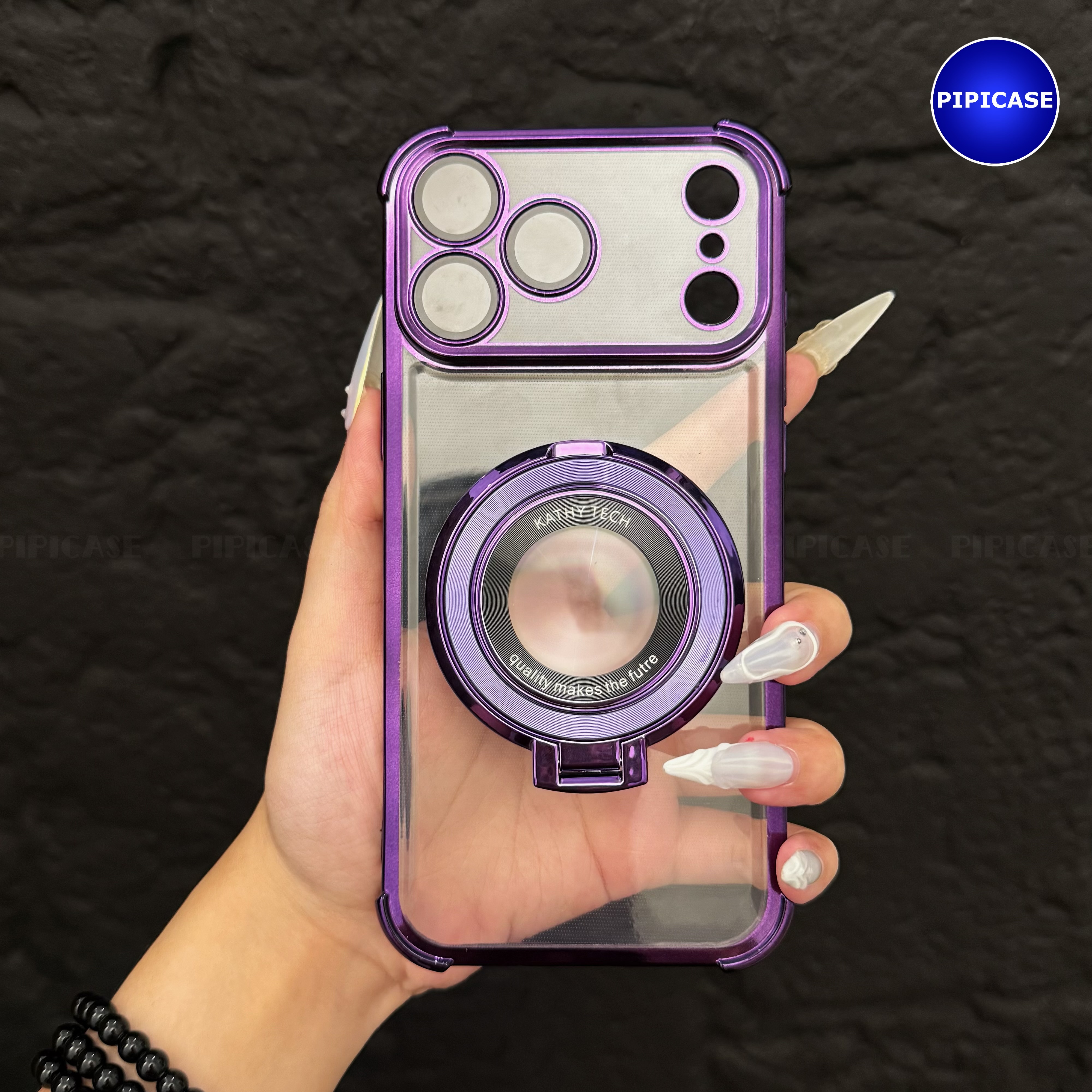 Ốp Lưng iPhone 17 Pro - Ven - Tím_thumbnail_2