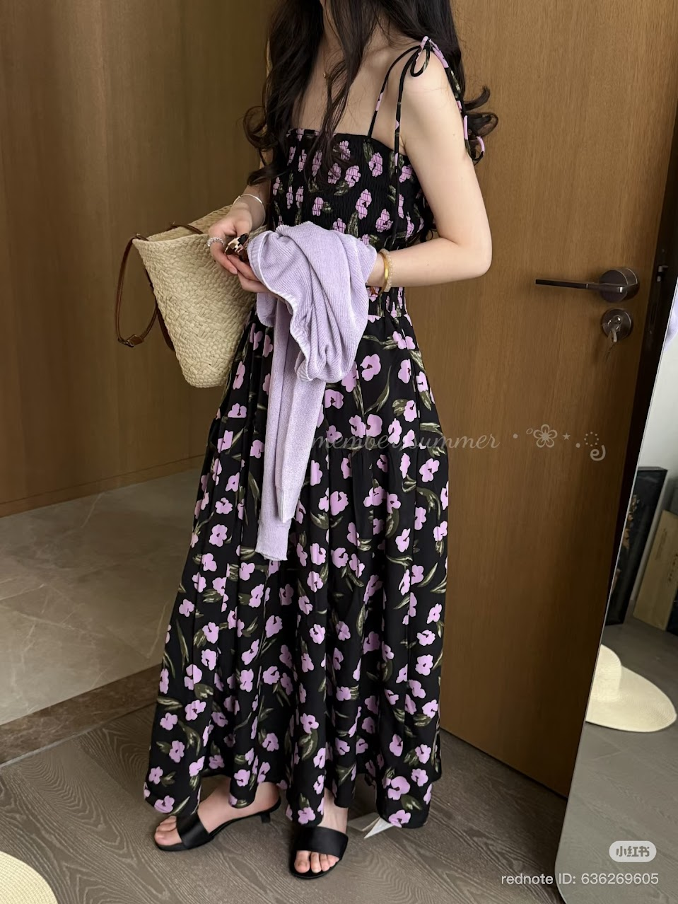 Lucas - Set váy hoa 2 dây dáng maxi + áo cardigan_thumbnail_7