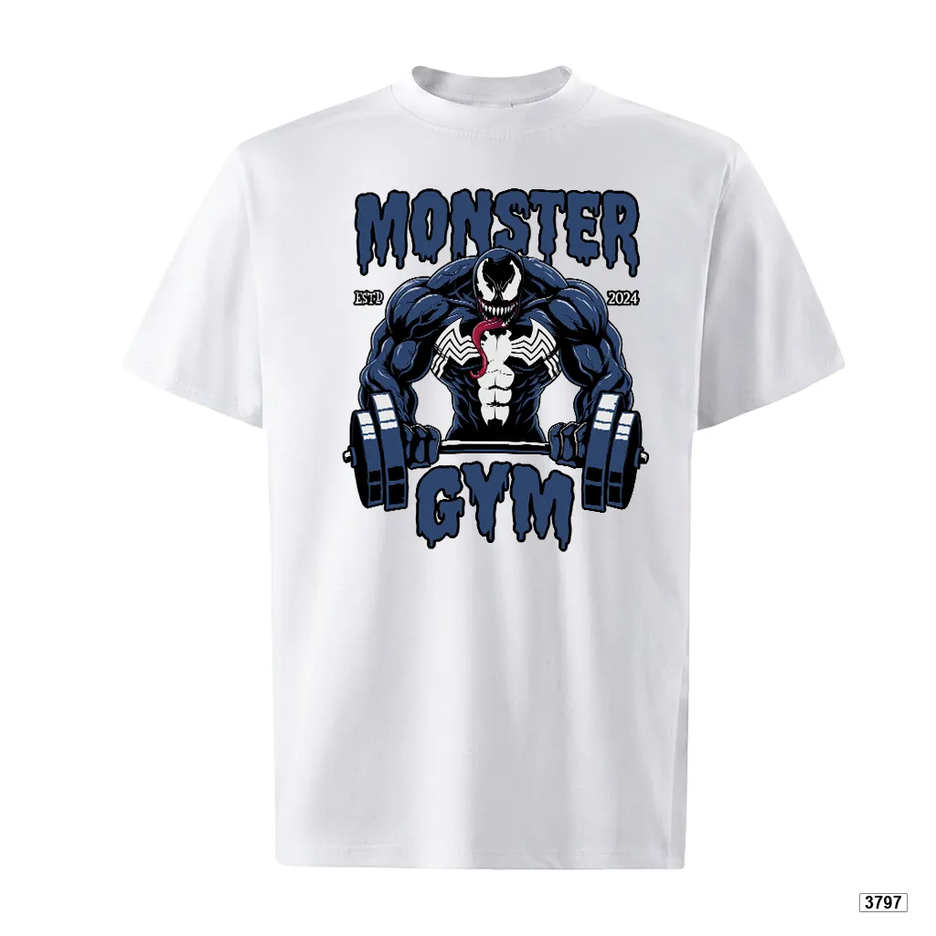 Áo thun nam form oversize Monster Gym phong cách mạnh mẽ cá tính TeePrint 3797_thumbnail_6