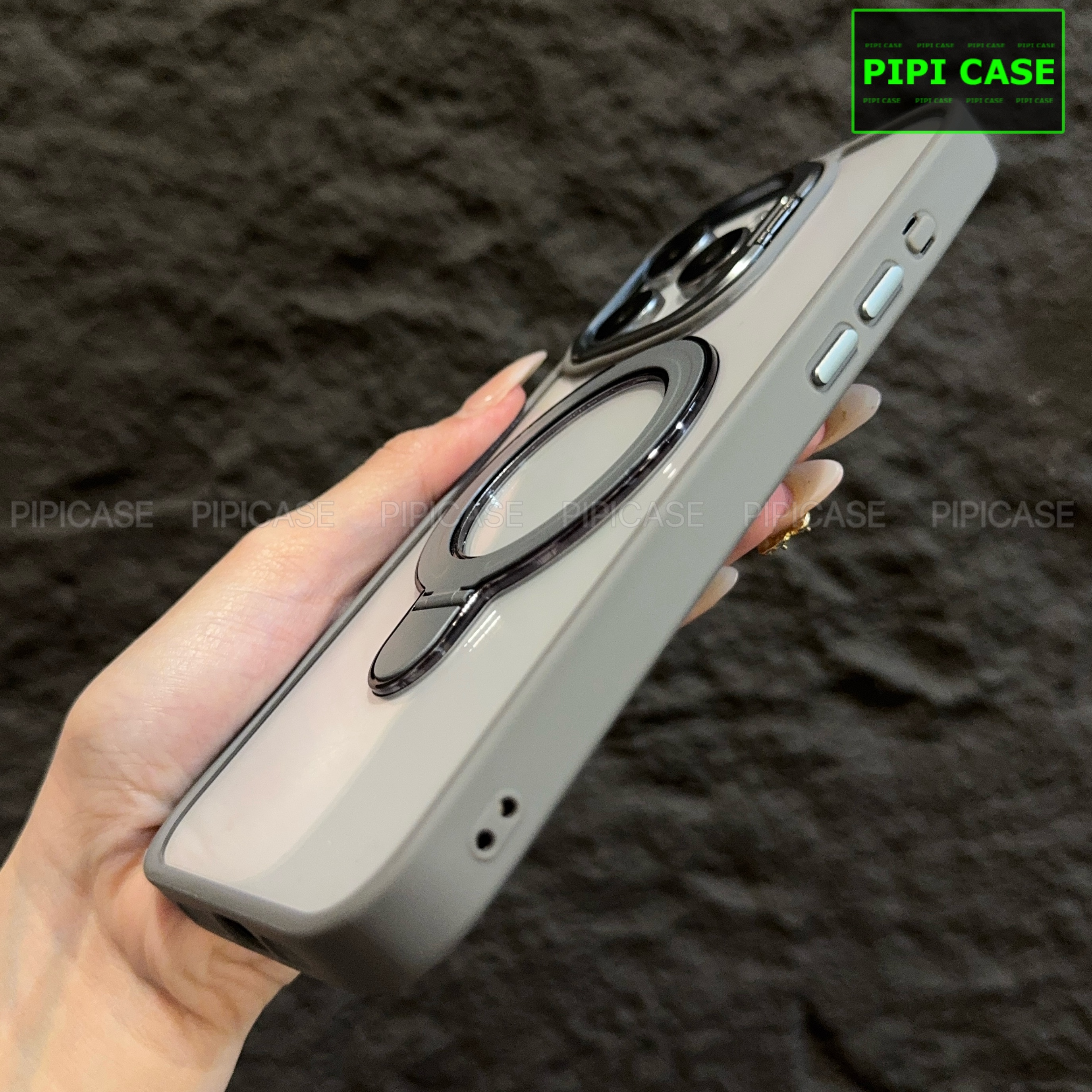 Ốp Lưng iPhone 12 Pro Max - Super Gone - Xám_thumbnail_11