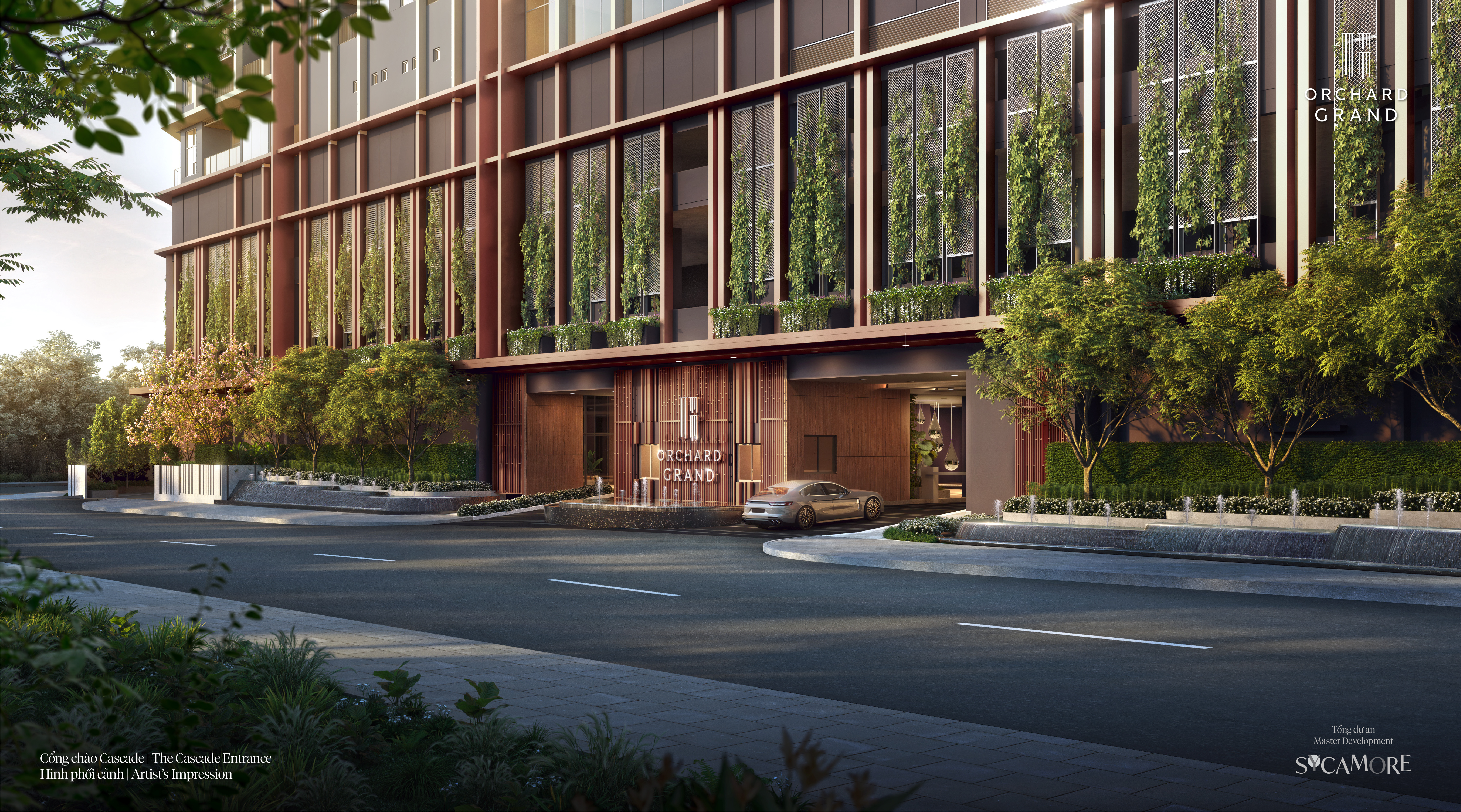 The Cascade Entrance