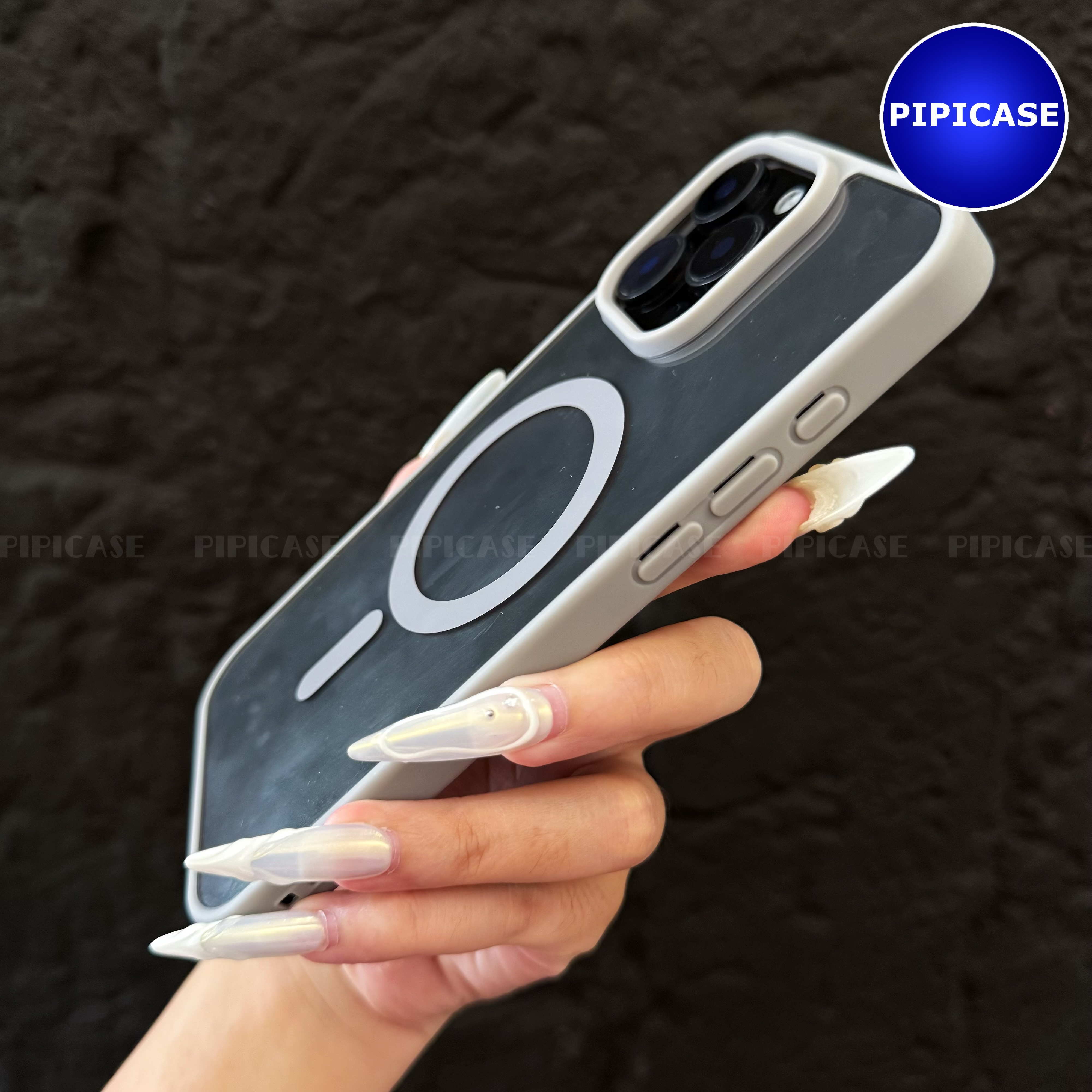 Ốp Lưng iPhone 16 Pro - Chic - Xám_thumbnail_10