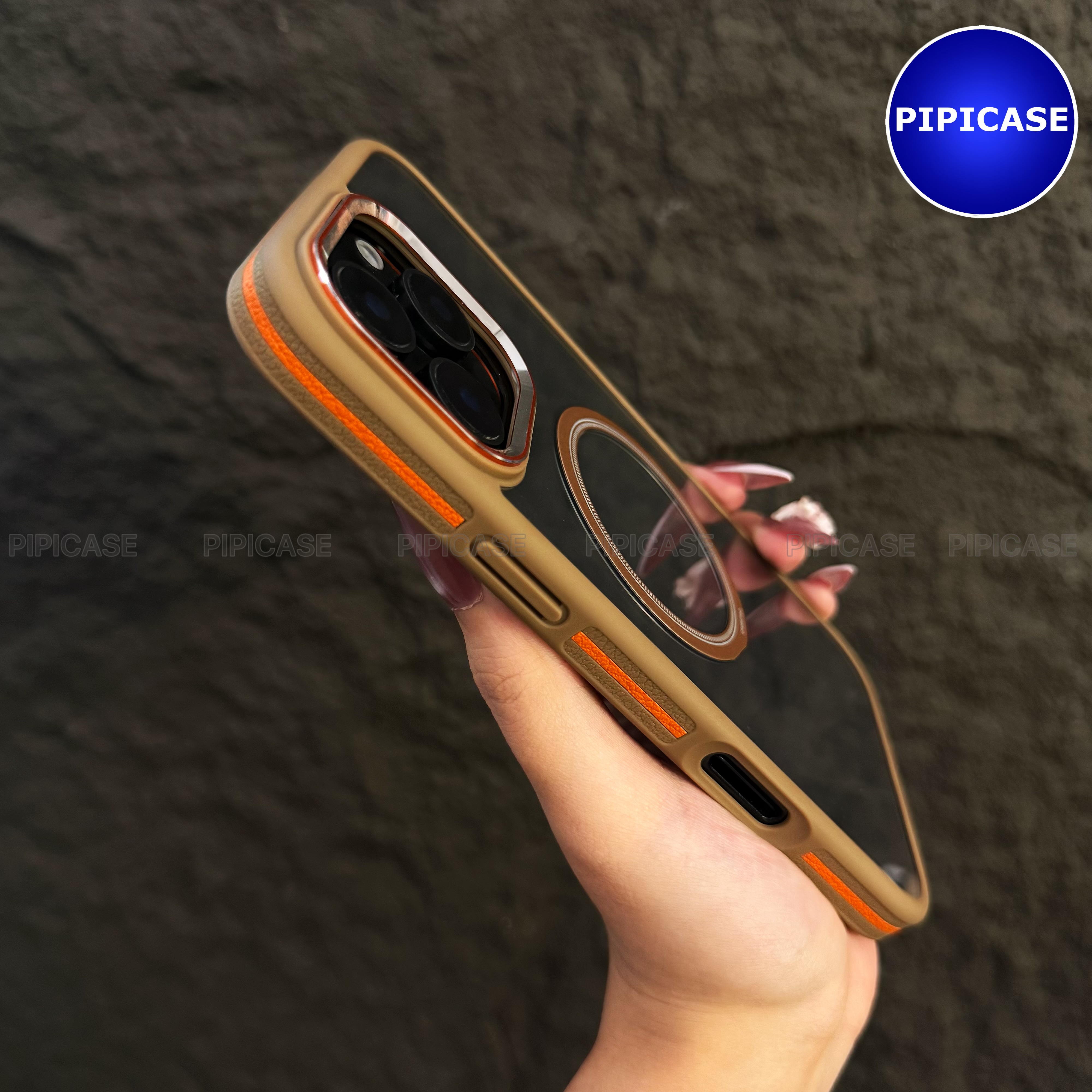 Ốp Lưng iPhone 16 Pro Max - Wigu - Nâu_thumbnail_12