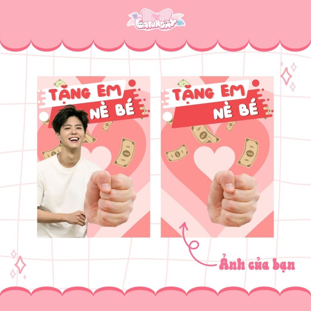 Set 2 Ảnh in kẹp xièn cute theo nhiều chủ đề quà tặng sinh nhật, tốt nghiệp, các dịp lễ